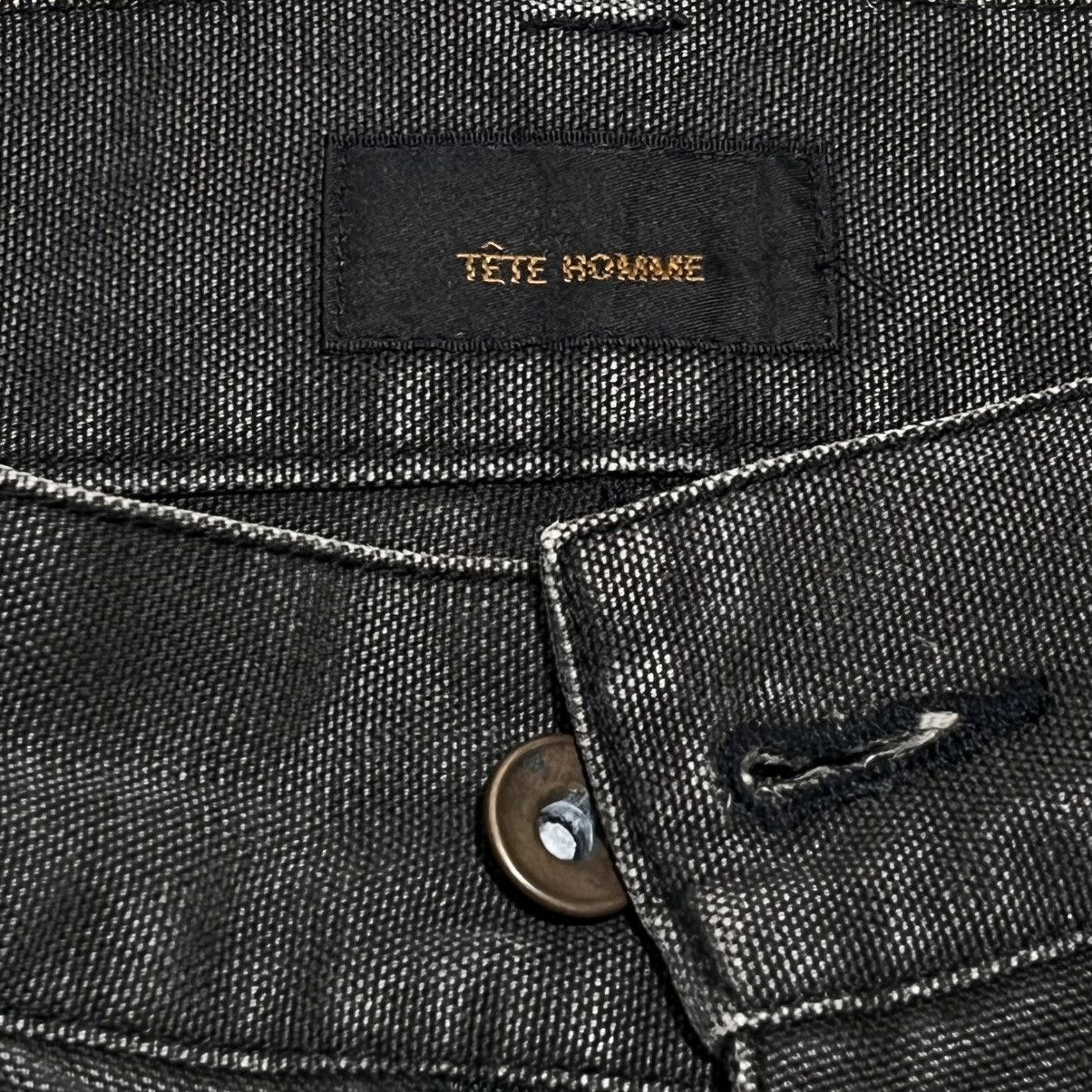 Issey Miyake Tete Homme by issey miyake Carpenter Canvas pants Black Wash Size US 30 / EU 46 - 8 Thumbnail