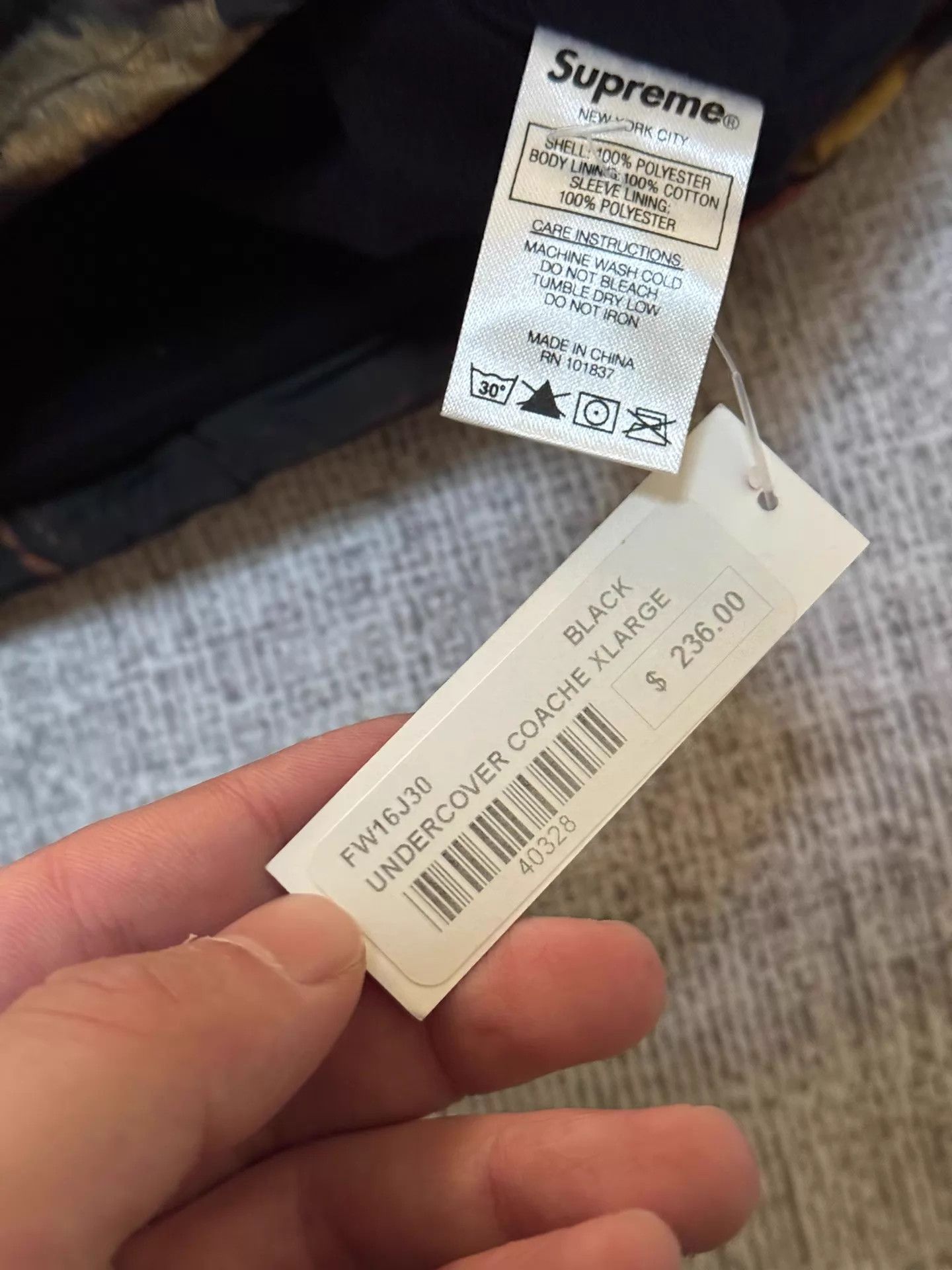 Supreme Supreme UC Angel Oil Painting Coach Jacket XL New w/Tags Size US XL / EU 56 / 4 - 4 Thumbnail