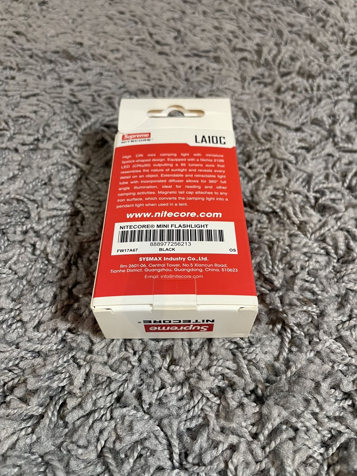 Supreme 2017FW Supreme Nitecore LA10C High Cri Camping Light Black Size ONE SIZE - 4 Thumbnail