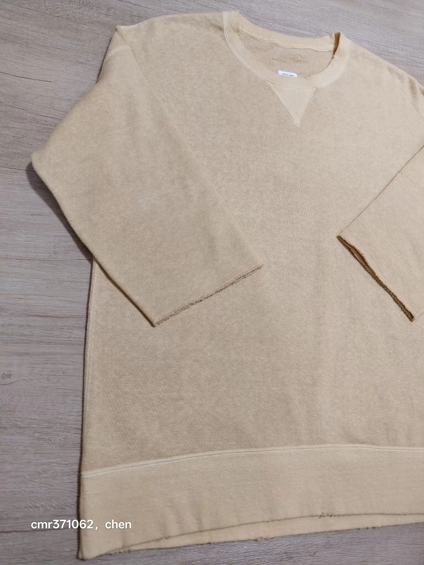 Visvim VISVIM 21AW JUMBO SWEAT 3/4 UNEVEN DYE mustard size 2 Size US M / EU 48-50 / 2 - 3 Thumbnail