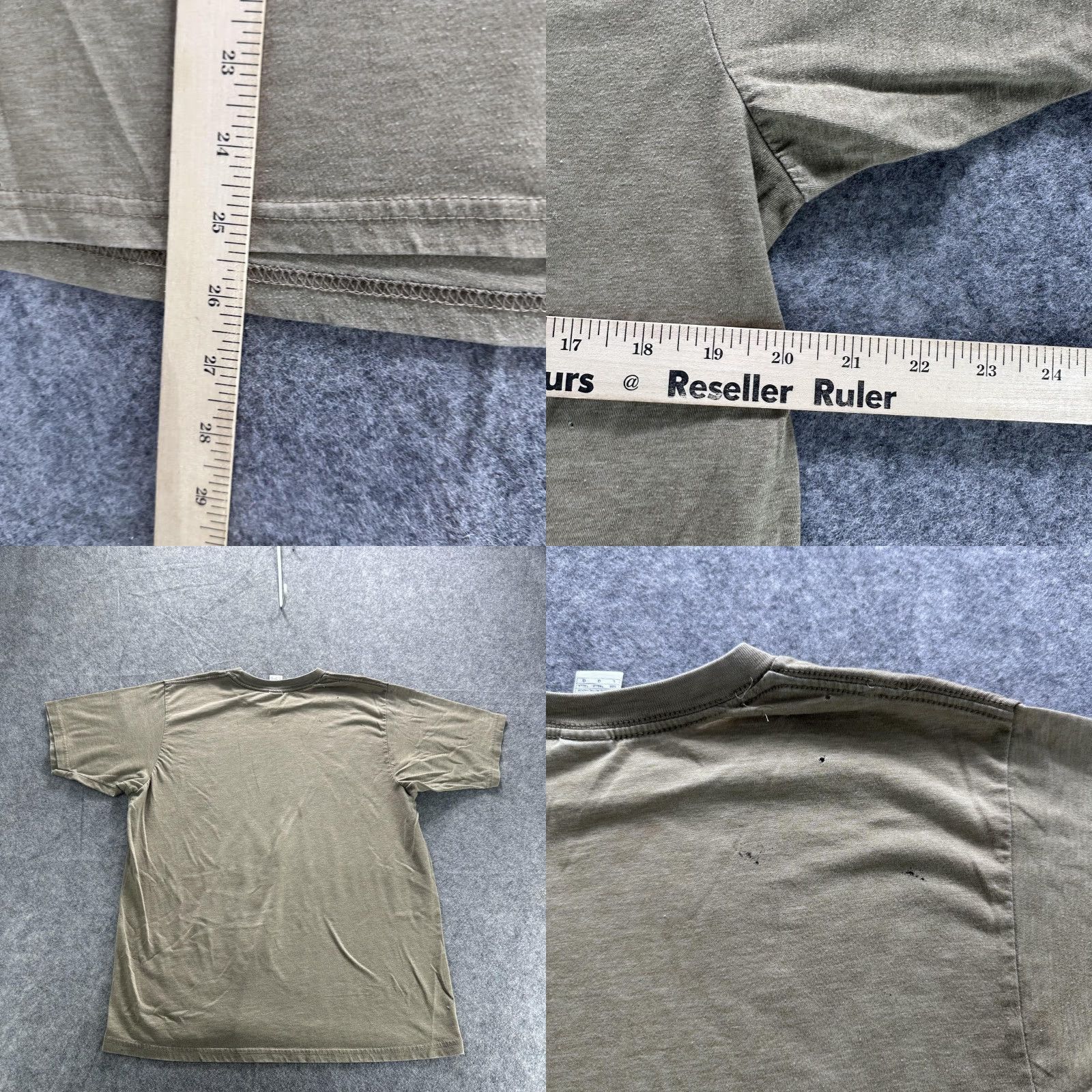 Vintage VINTAGE Jimi Hendrix Shirt Mens Large Beige Psychedelic Graphic Band Tee Rock Music Size US L / EU 52-54 / 3 - 8 Thumbnail