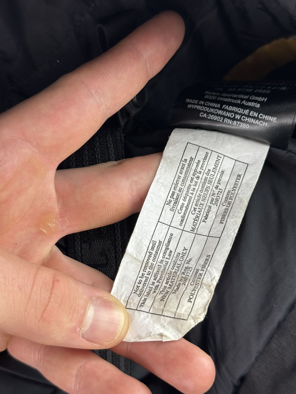 Carhartt Carhartt WIP x Burton Gore-Tex SnowPark Laax Jacket Black Size US XL / EU 56 / 4 - 17 Thumbnail