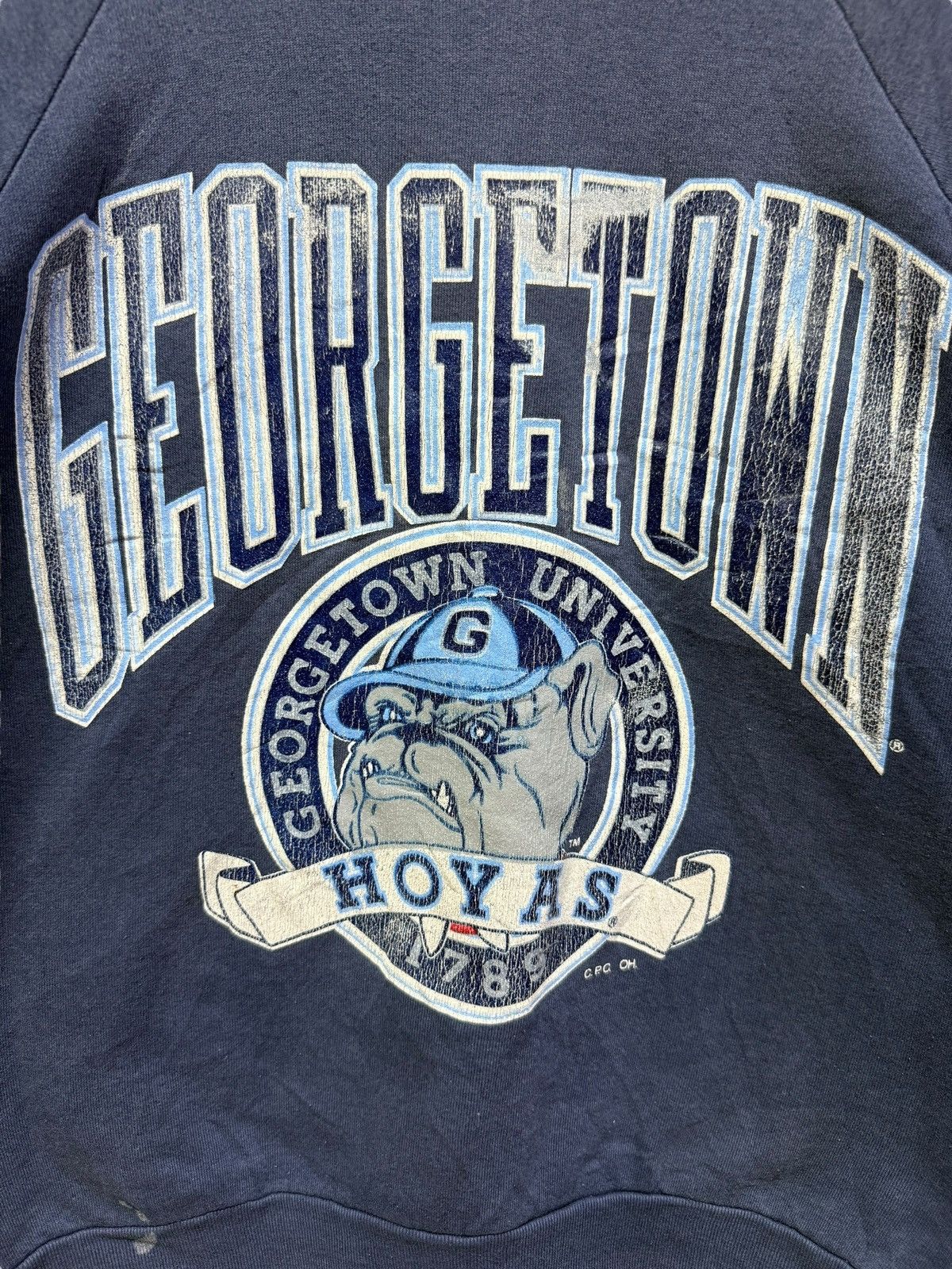 Vintage Vintage Georgetown University Hoyas Distressed Size US M / EU 48-50 / 2 - 4 Thumbnail