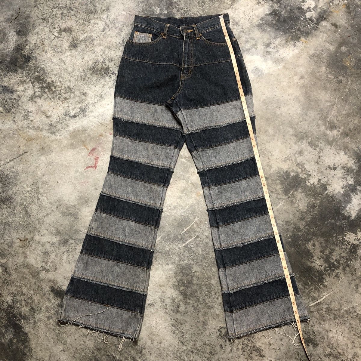Japanese Brand × Seditionaries Unbranded Flare Jeans Size US 26 / EU 42 - 23 Thumbnail