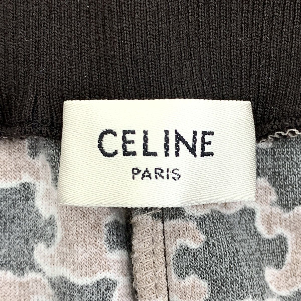 Celine Celine Brown Triomphe All-over Print Cuffed Knit Pants K26WX Size 27" / US 4 / IT 40 - 5 Thumbnail