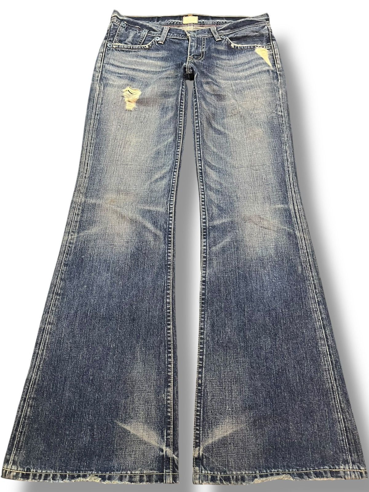 Levi's Vintage Clothing Vintage Levi’s 927-03 Flare Bootcut Redloop Denim Size US 30 / EU 46 - 1 Thumbnail