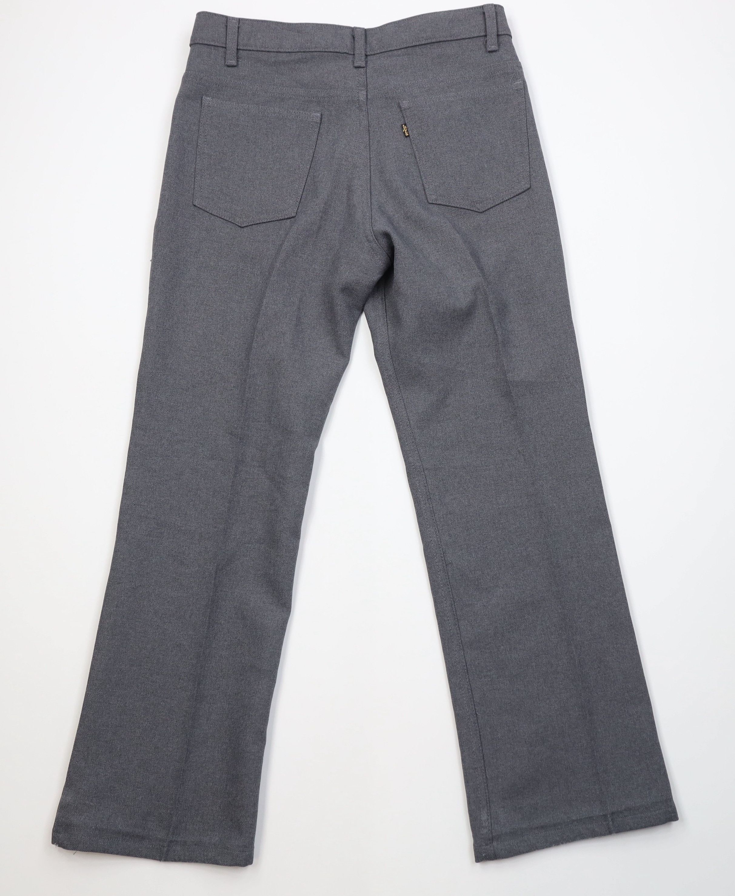 Levi's Vintage 90s Levis Wide Leg Chino Pants Trousers Gray USA Size US 32 / EU 48 - 8 Thumbnail