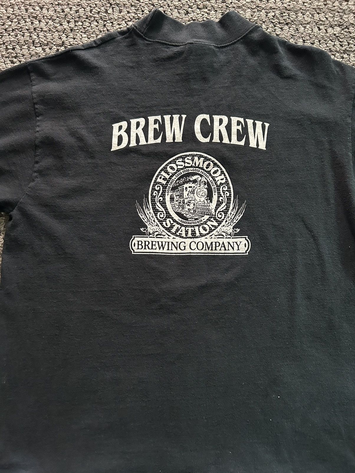 Vintage Vintage Brewery long sleeve Mock Neck Size US L / EU 52-54 / 3 - 3 Thumbnail
