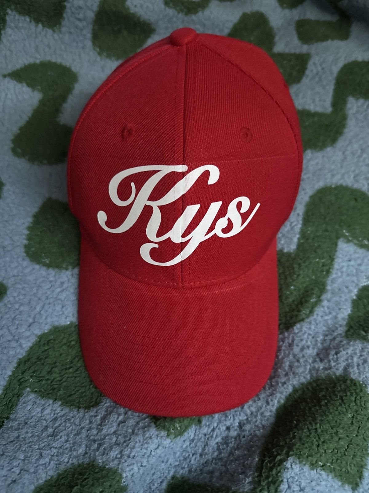 Grimykids Grimykids “KYS” Red Hat Size ONE SIZE - 1 Thumbnail