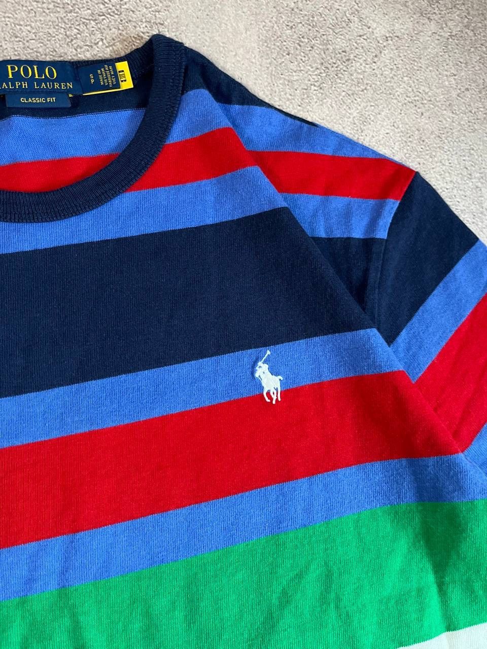 Polo Ralph Lauren Polo Ralph Lauren Japanese distressed rugby t shirt Size US S / EU 44-46 / 1 - 4 Thumbnail