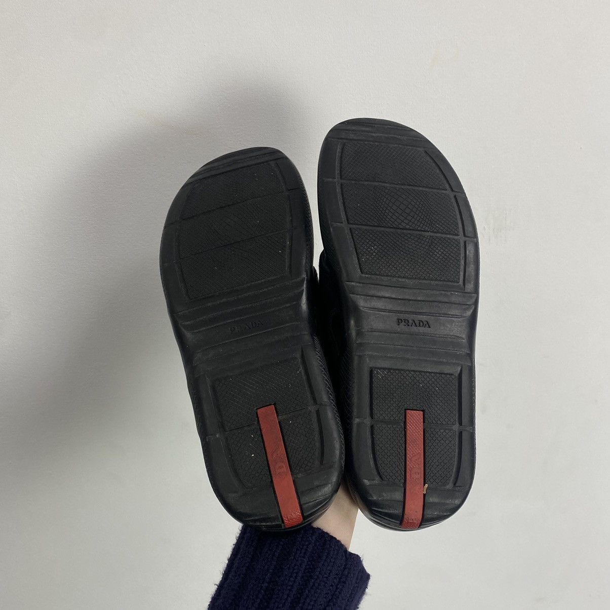 Prada Vintage Prada Slides Black Size US 6 / EU 39 - 5 Thumbnail