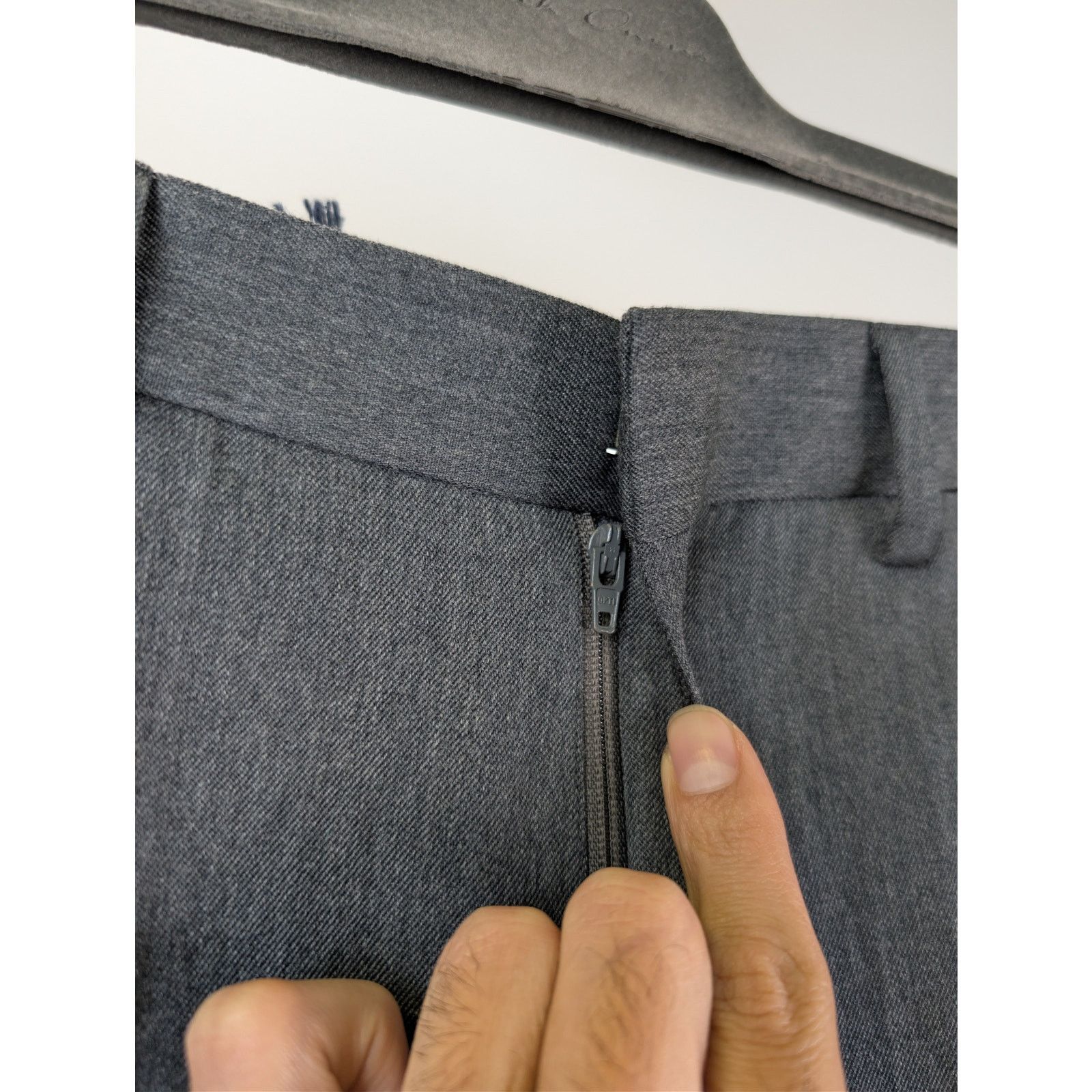 Prada o1rshd1 Gabardine Casual Pants in Grey Size US 30 / EU 46 - 7 Thumbnail
