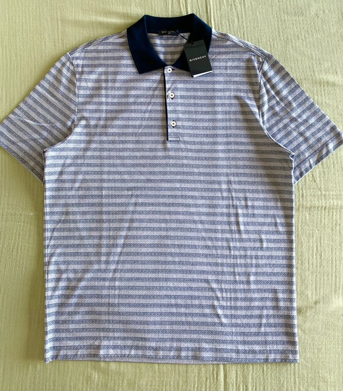 Givenchy × Riccardo Tisci Givenchy Star Patches Polo Shirt
