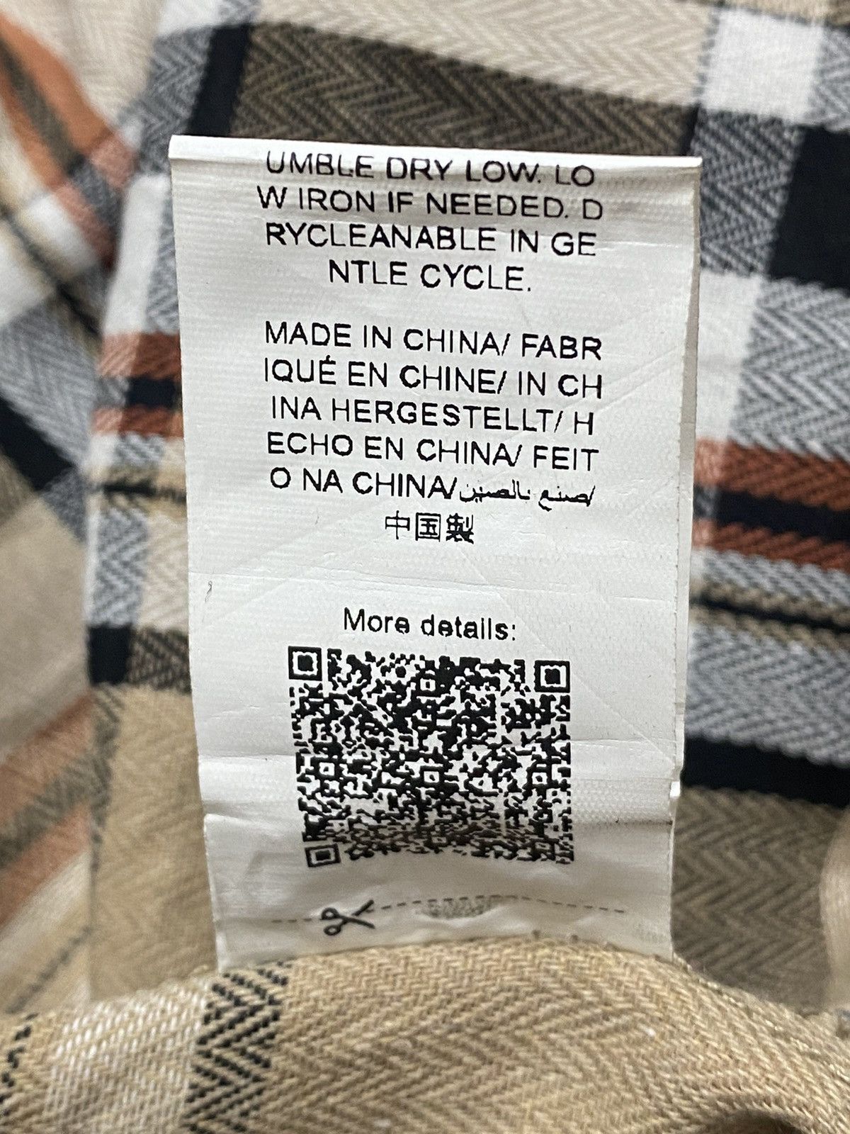 Japanese Brand × Shein Shein corduroy flannel hoodie Size US XXL / EU 58 / 5 - 6 Thumbnail