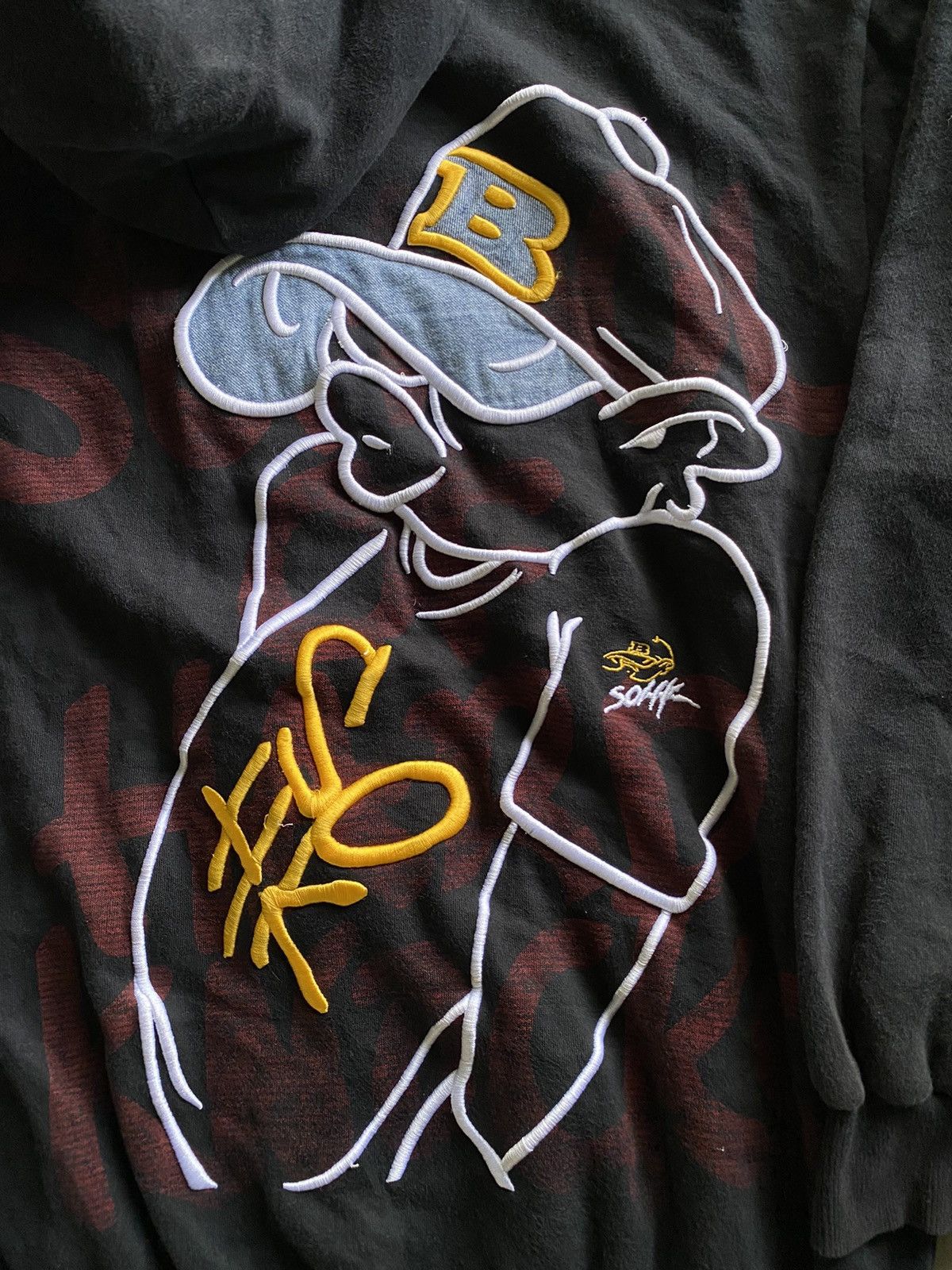 JNCO × Vintage Vintage School Of Hard Knocks Hoodie Size US XL / EU 56 / 4 - 5 Thumbnail
