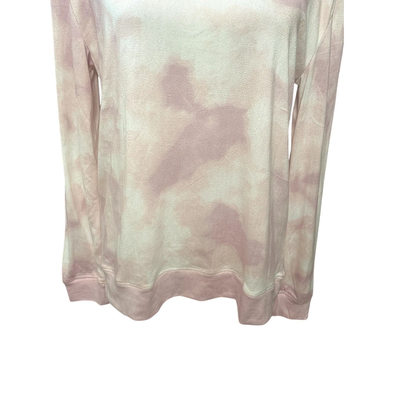 Other Blis Top Crew Neck Long Sleeves Tie-Dye Pink/White M NWOT Size M / US 6-8 / IT 42-44 - 4 Thumbnail