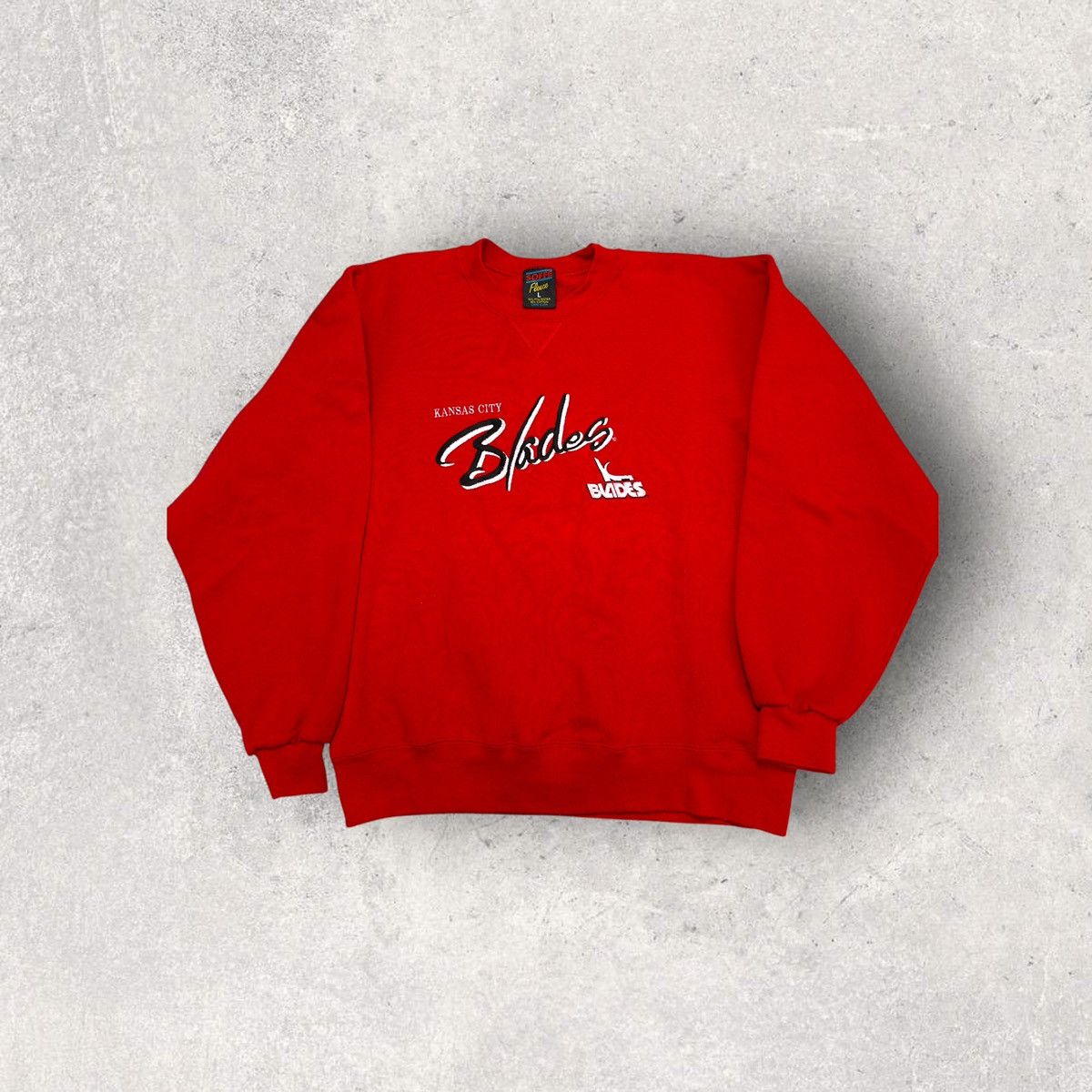 NHL × Soffe × Vintage Vintage Kansas City Blades sweatshirt Size US L / EU 52-54 / 3 - 1 Thumbnail