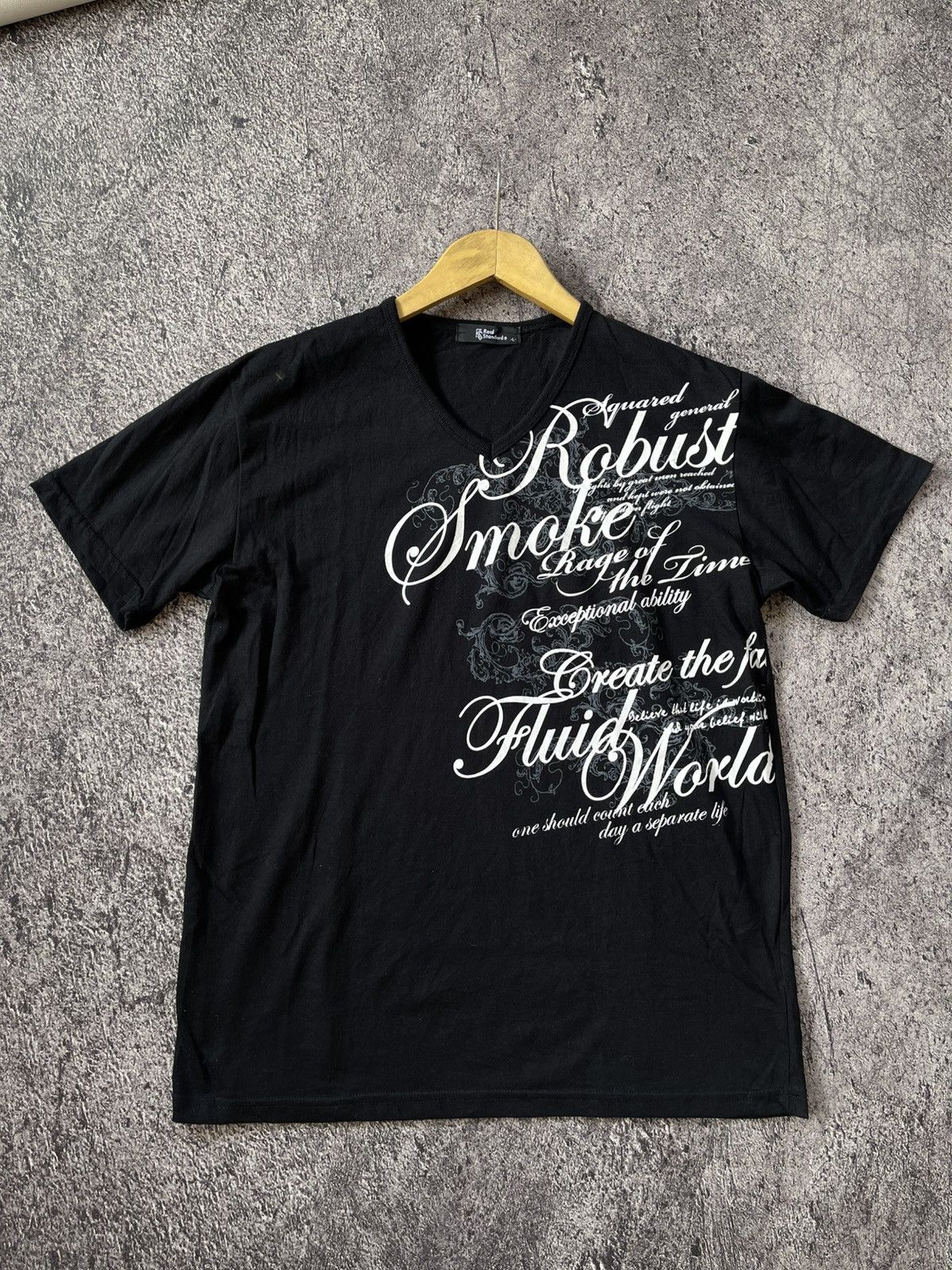 Japanese Brand Y2K Real Standard ifsixwasnine style tee Size US L / EU 52-54 / 3 - 1 Thumbnail
