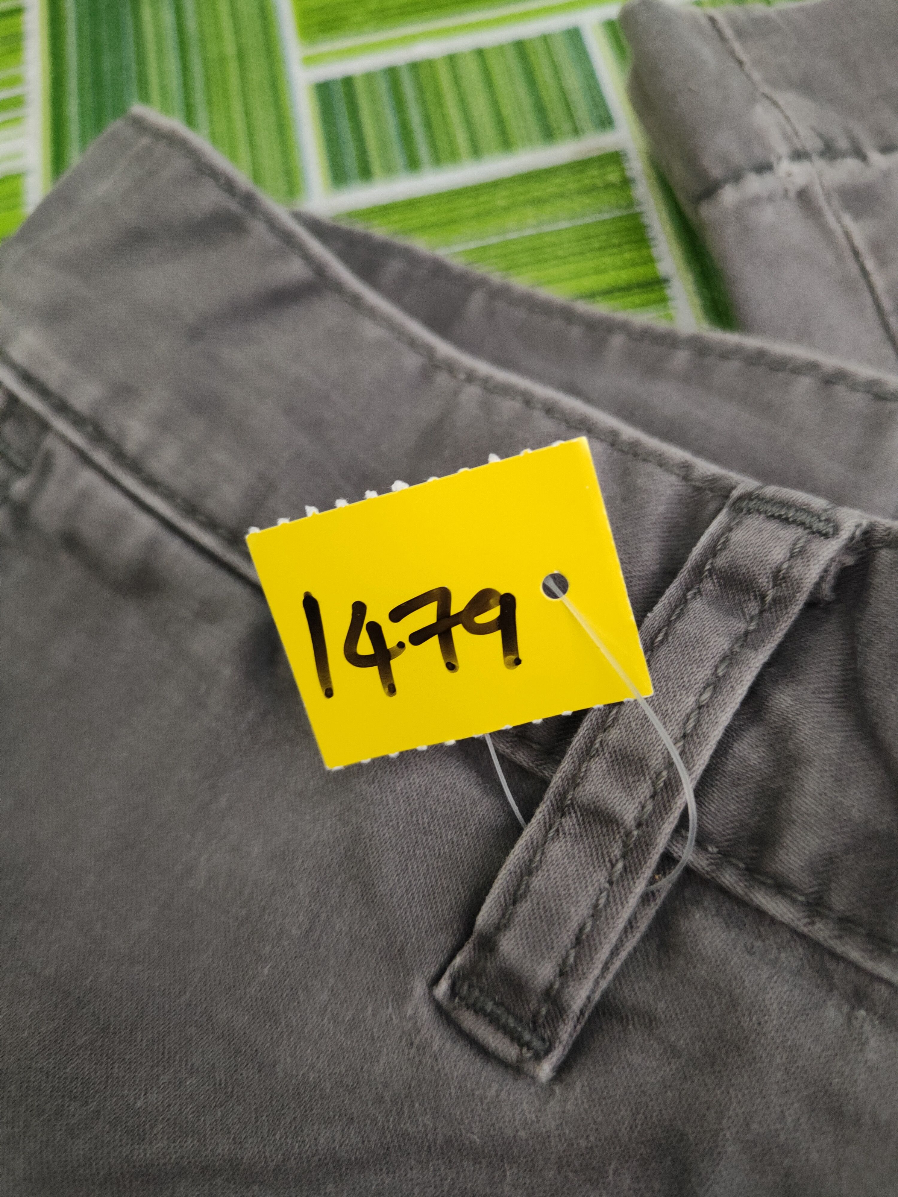 Japanese Brand DL Style Up Gray Multipocket Tactical Cargo Pants #1479 Size US 31 - 16 Thumbnail