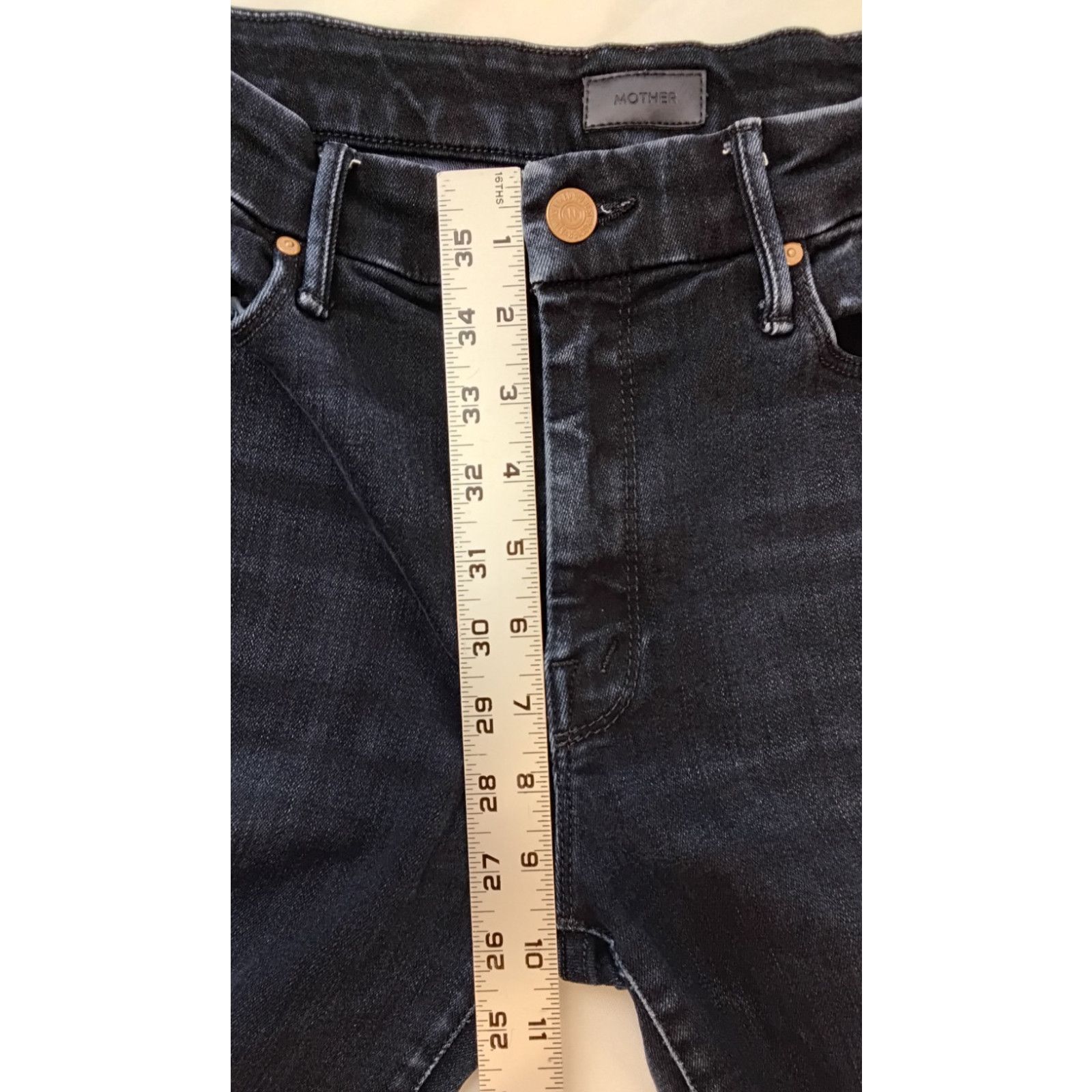 MOTHER Mother The Super Looker After Party Wash Jeans Women's 28 Size 28" / US 6 / IT 42 - 13 Thumbnail