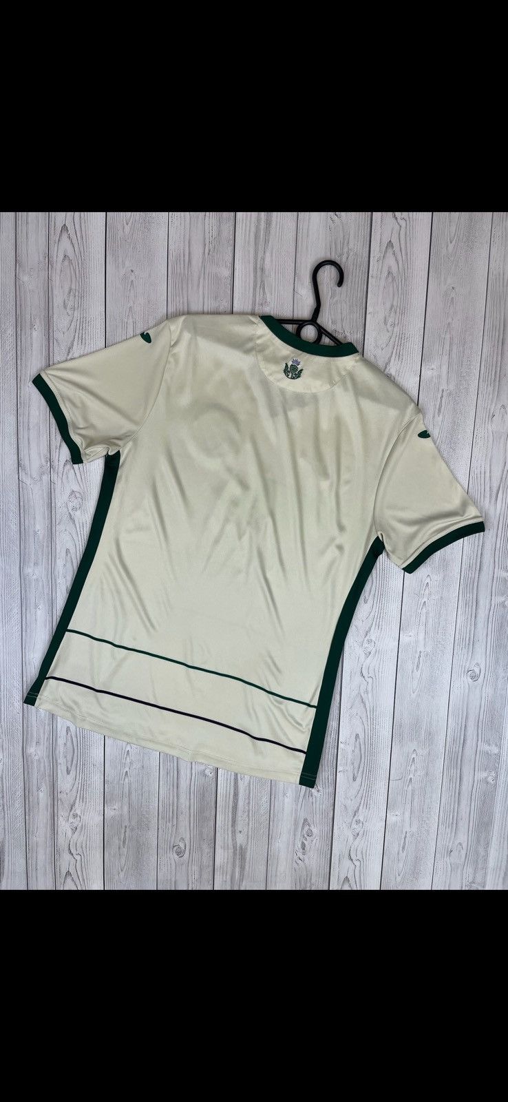 Le Coq Sportif Vintage Joma Hibernian Edinburgh soccer jersey away XL Size US XL / EU 56 / 4 - 2 Thumbnail