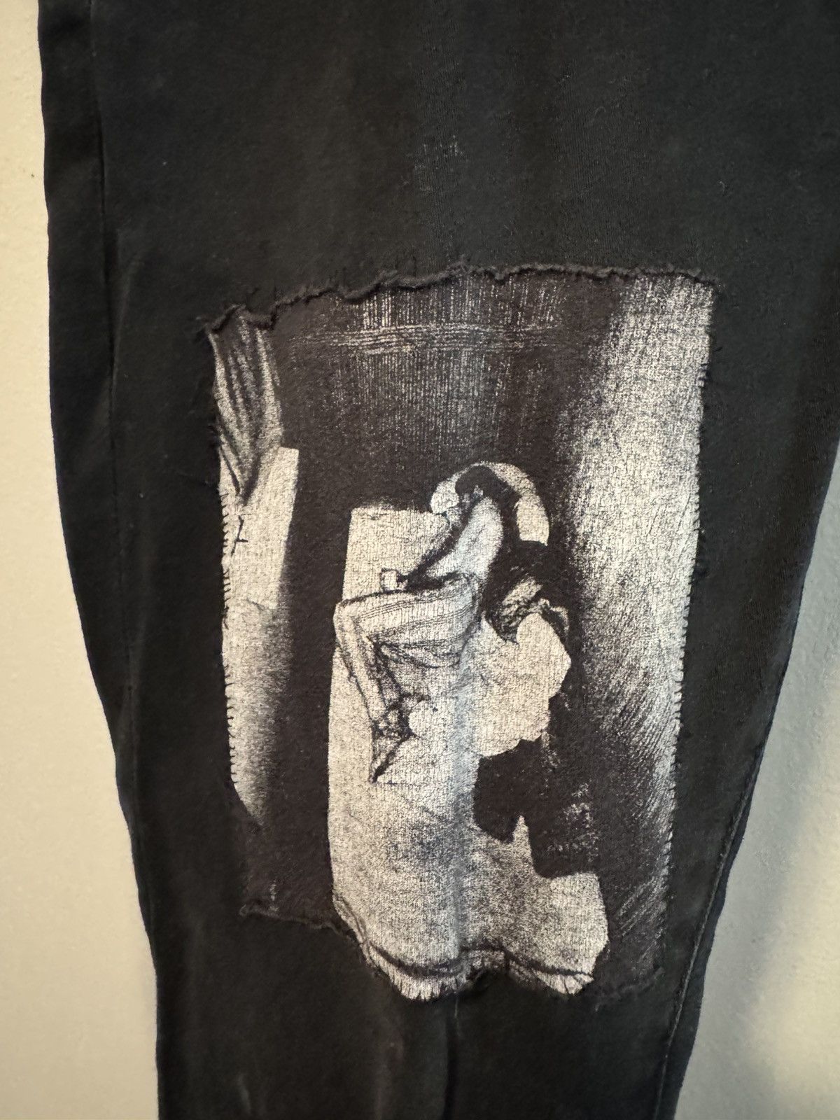 Rsq Custom Hand stitched Black Chinos Size US 32 / EU 48 - 2 Thumbnail