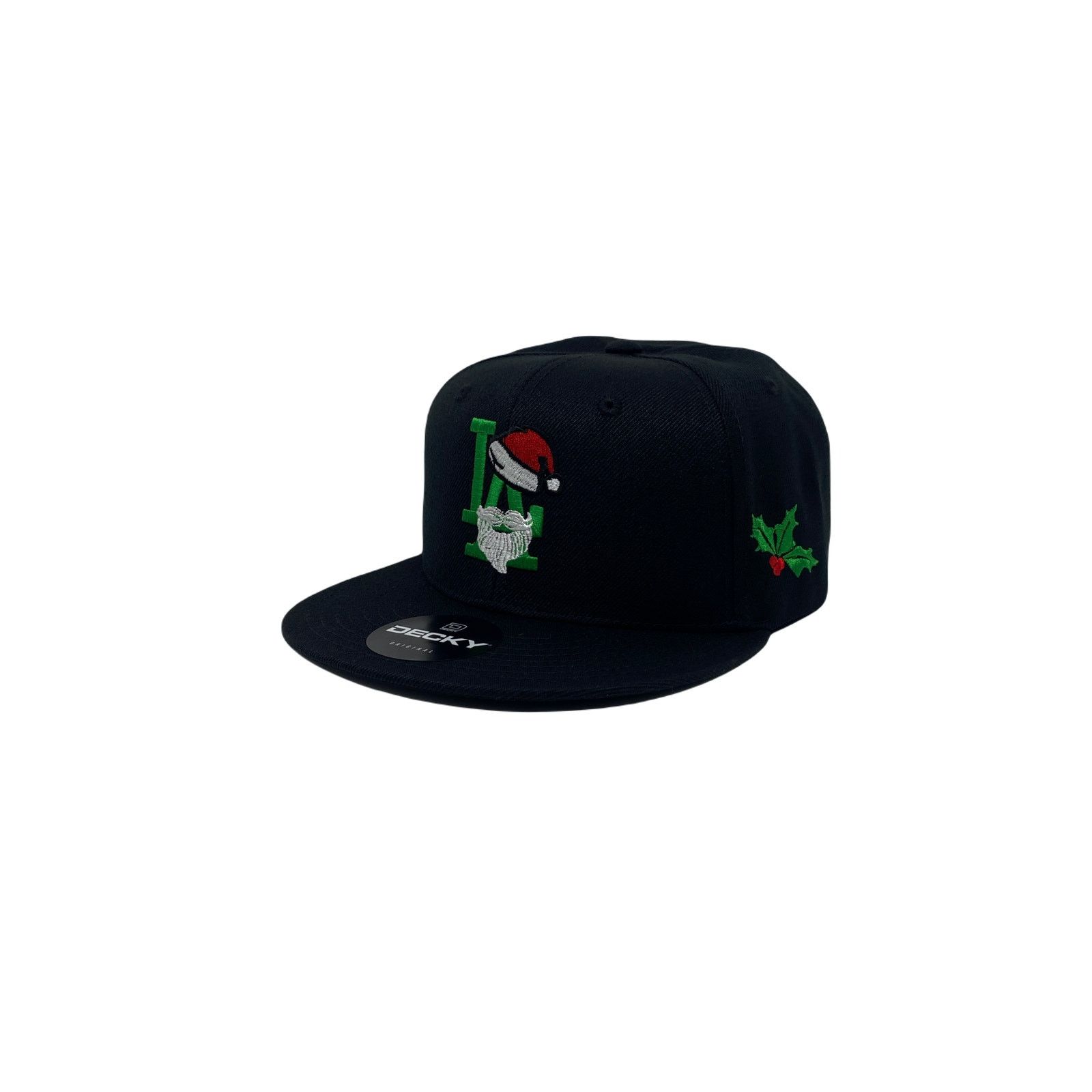 Other Los Angeles LA Santa Clause Christmas Beard Snapback Hat Size ONE SIZE - 2 Thumbnail