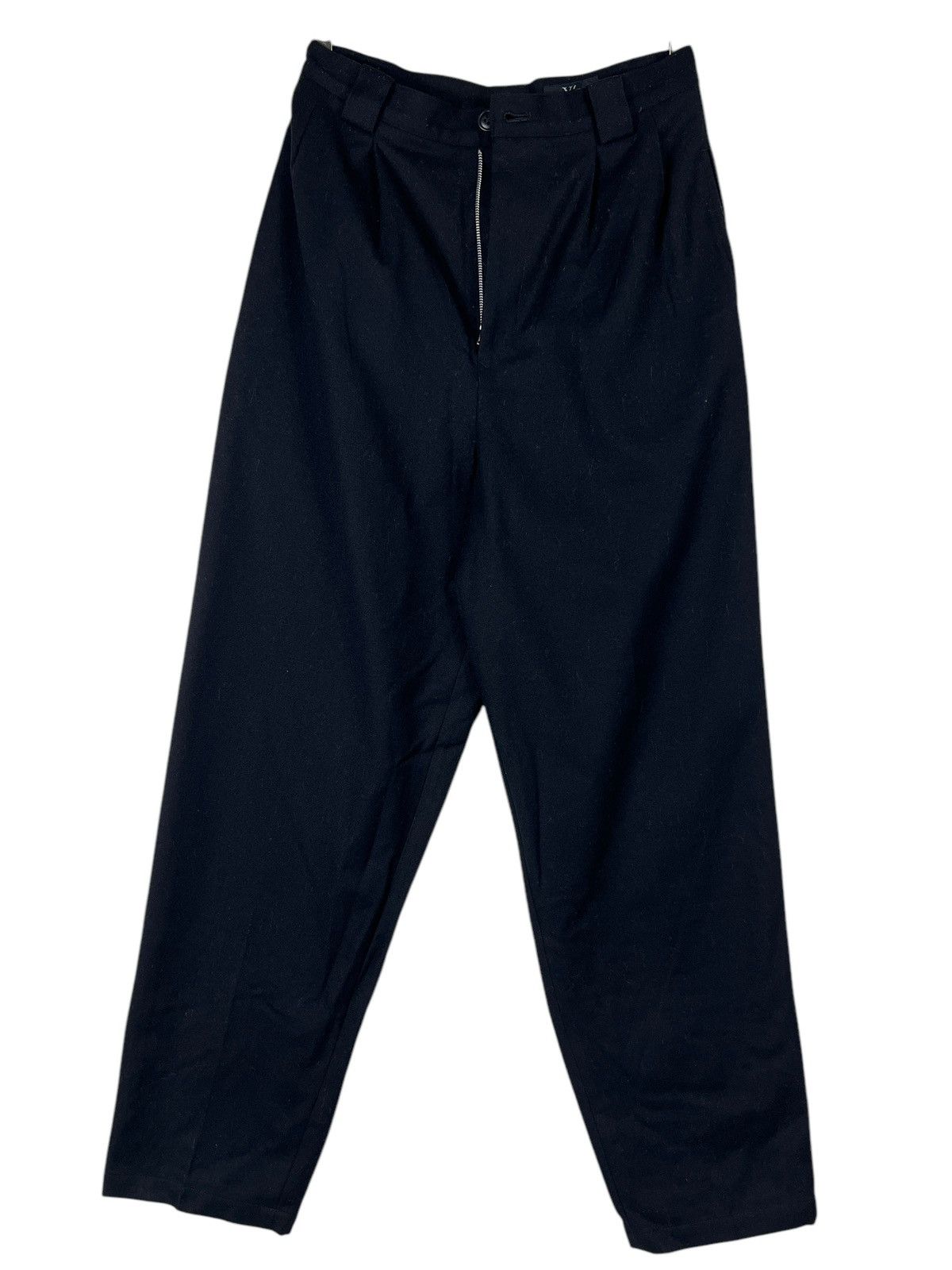 Yohji Yamamoto Yohji Yamamoto Y's For Men Wool Trouser Ballon Pants Size US 29 - 2 Thumbnail