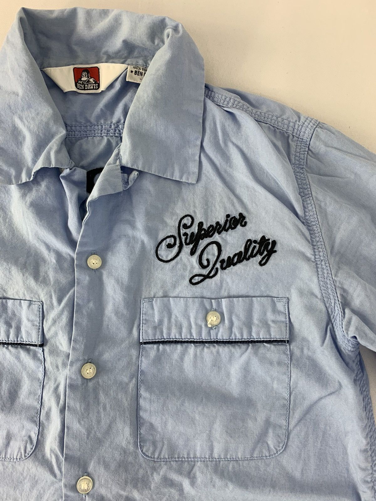 Ben Davis Ben Davis World Tough Work Clothing Embroidery Logo Size US S / EU 44-46 / 1 - 4 Thumbnail