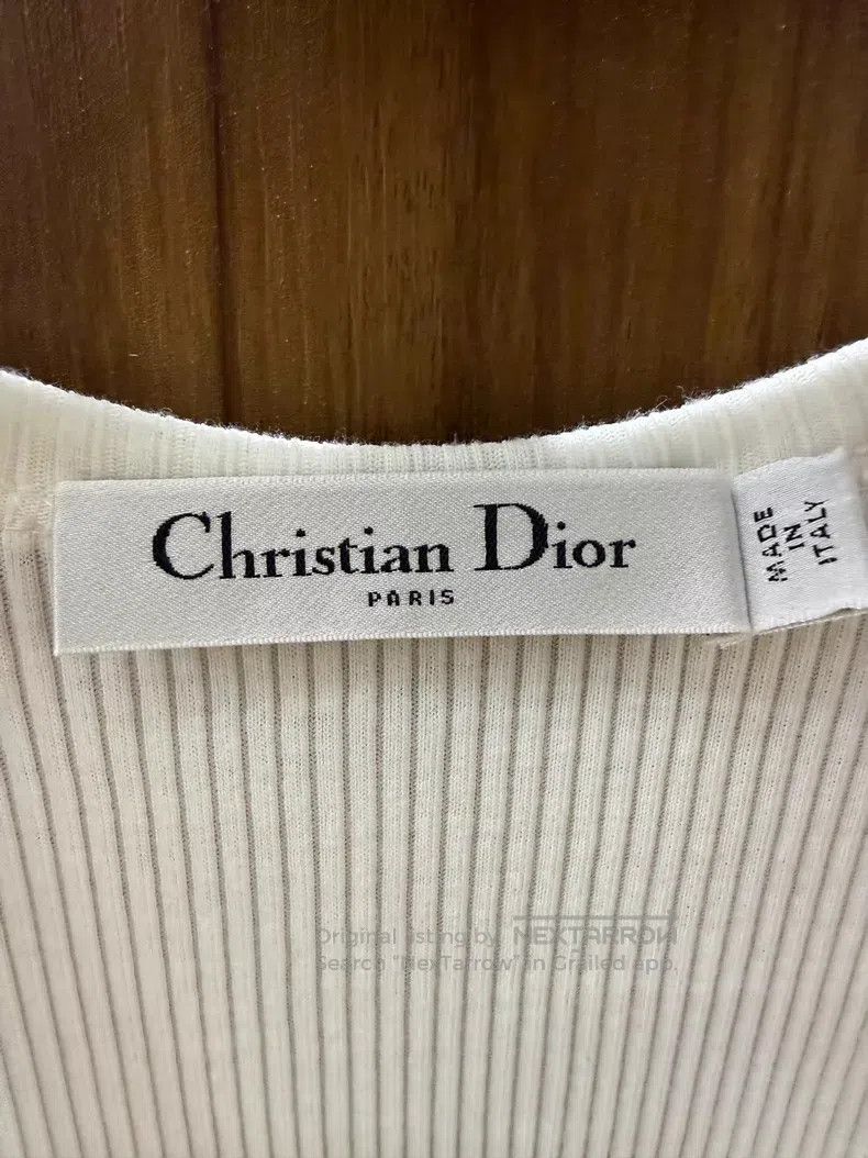 Dior Dior White knitted dress Size XS / US 0-2 / IT 36-38 - 7 Thumbnail