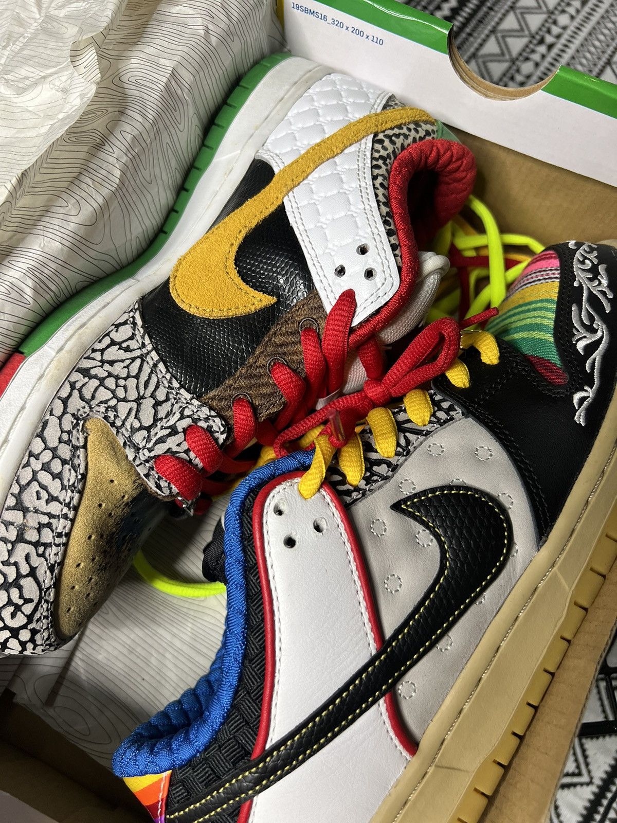 Nike Nike Sb Dunk Low Pro Qs What The Paul Size US 8 / EU 41 - 5 Thumbnail