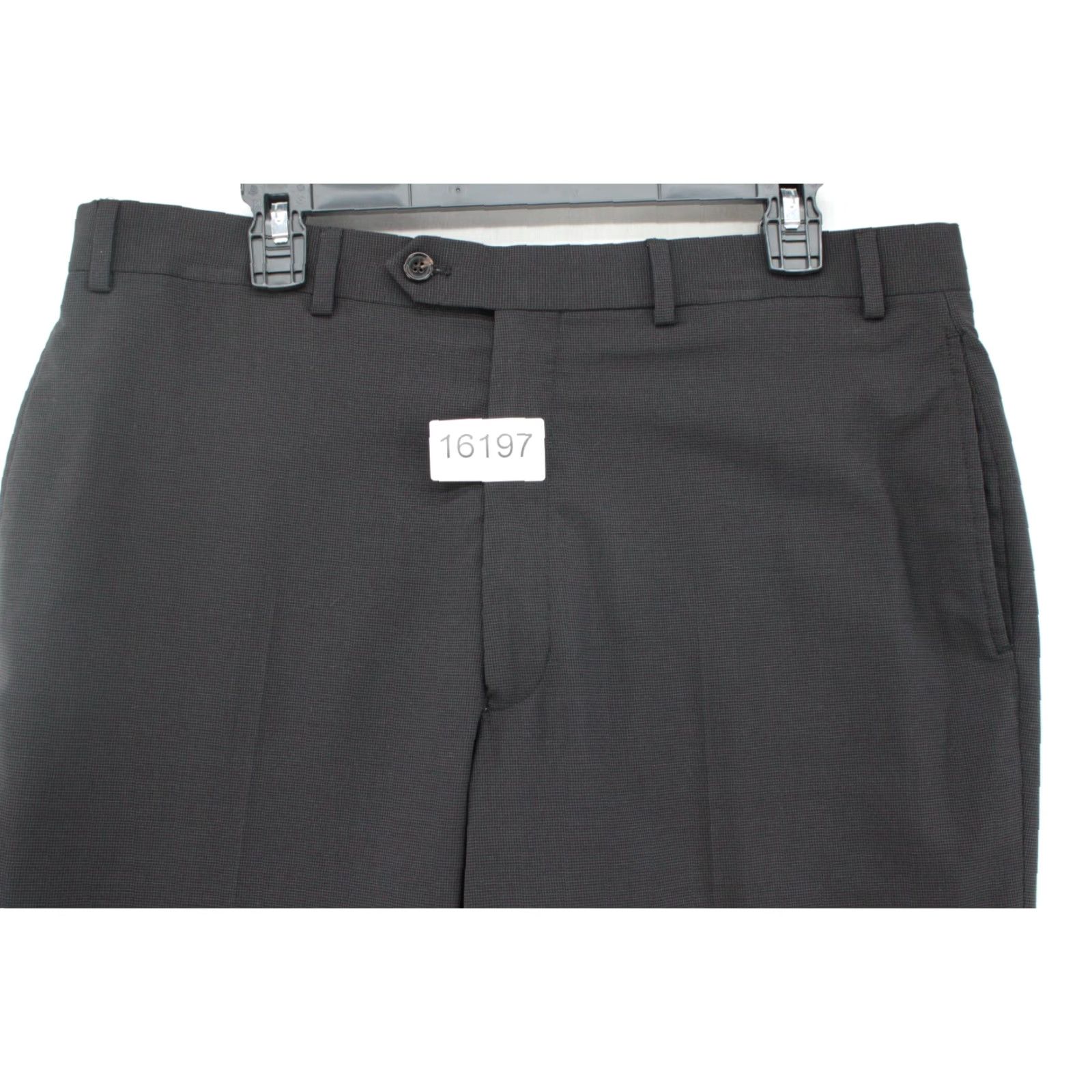 Ralph Lauren Ralph Lauren Pants Men 36x31.5 Black Micro Check Dress Slacks Trousers Size US 36 / EU 52 - 8 Thumbnail