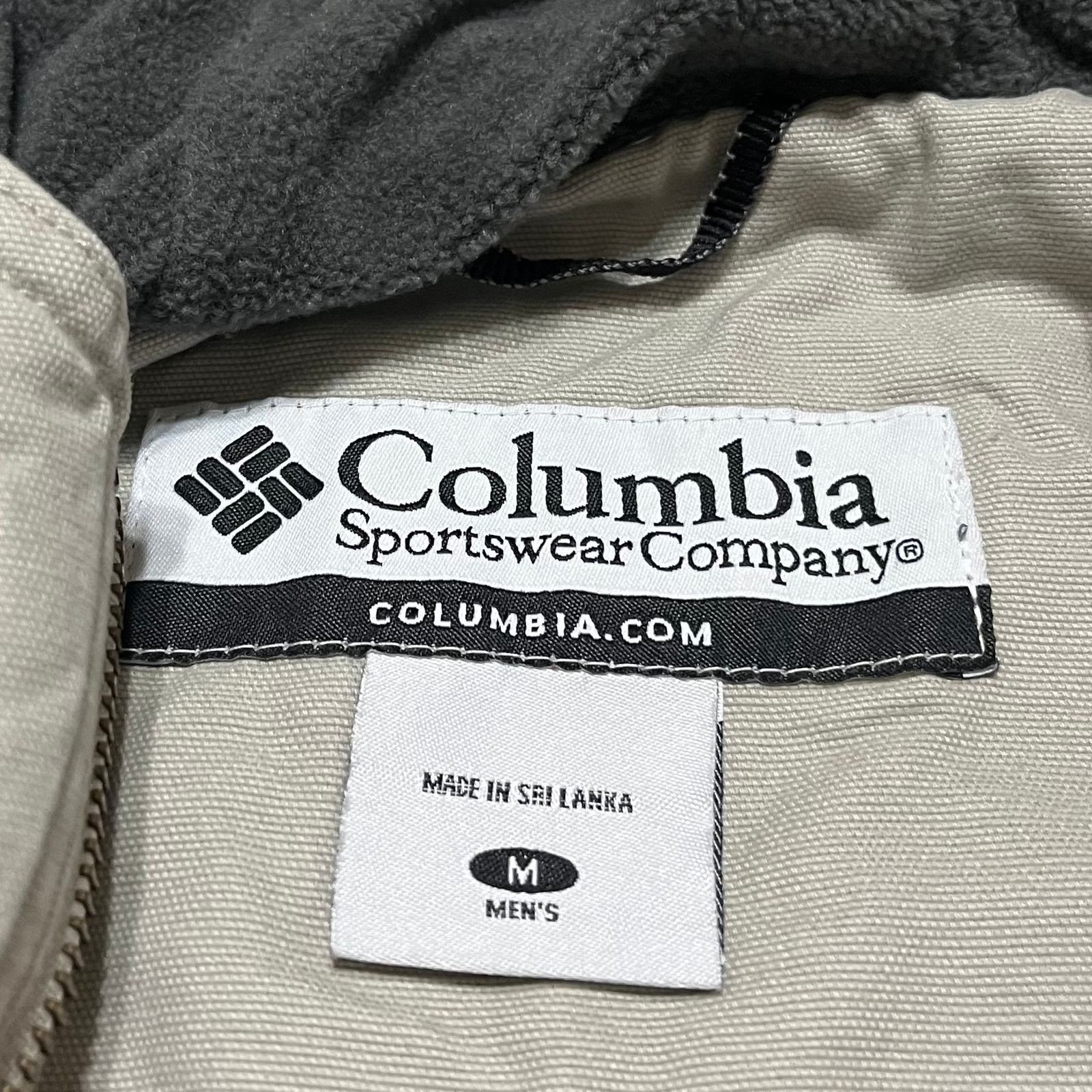 Columbia Columbia Blanket Lined Canvas Hooded Beige Jacket Medium Size US M / EU 48-50 / 2 - 3 Thumbnail