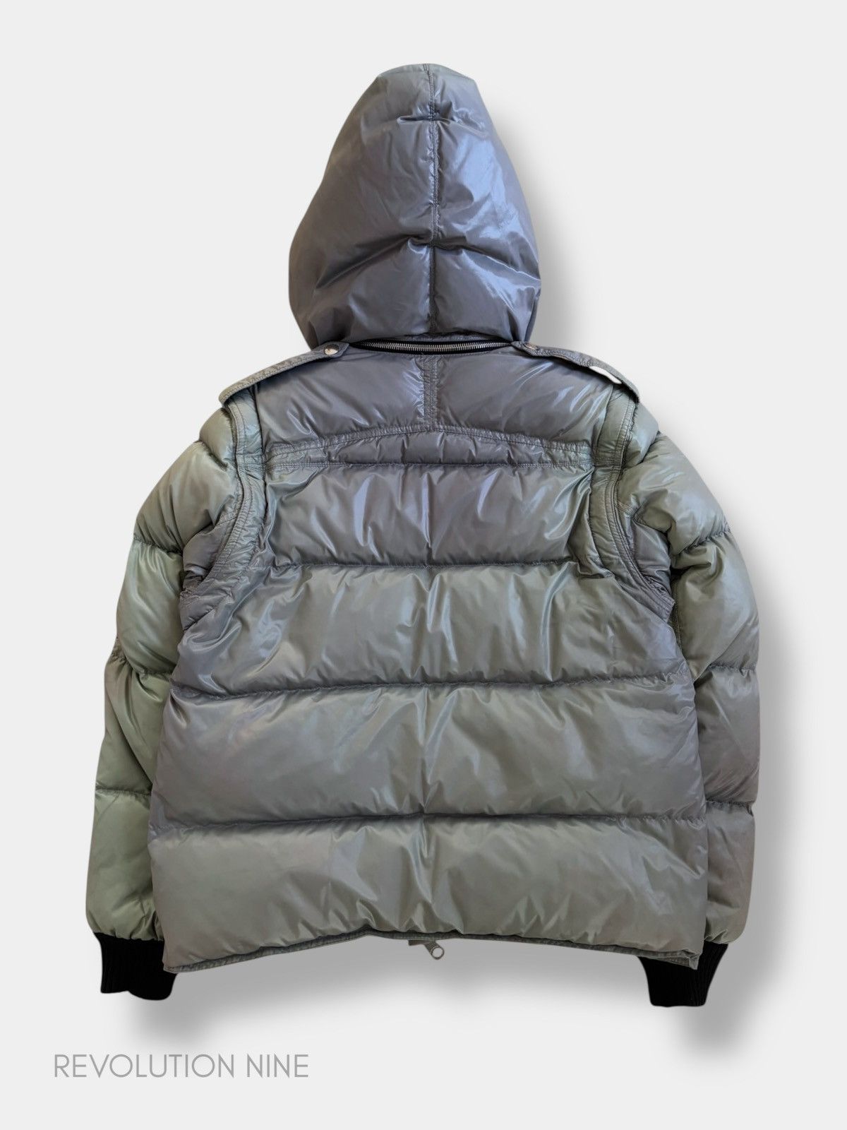 Dior Dior Homme FW08 2way light blue puffer jacket Size US M / EU 48-50 / 2 - 3 Thumbnail