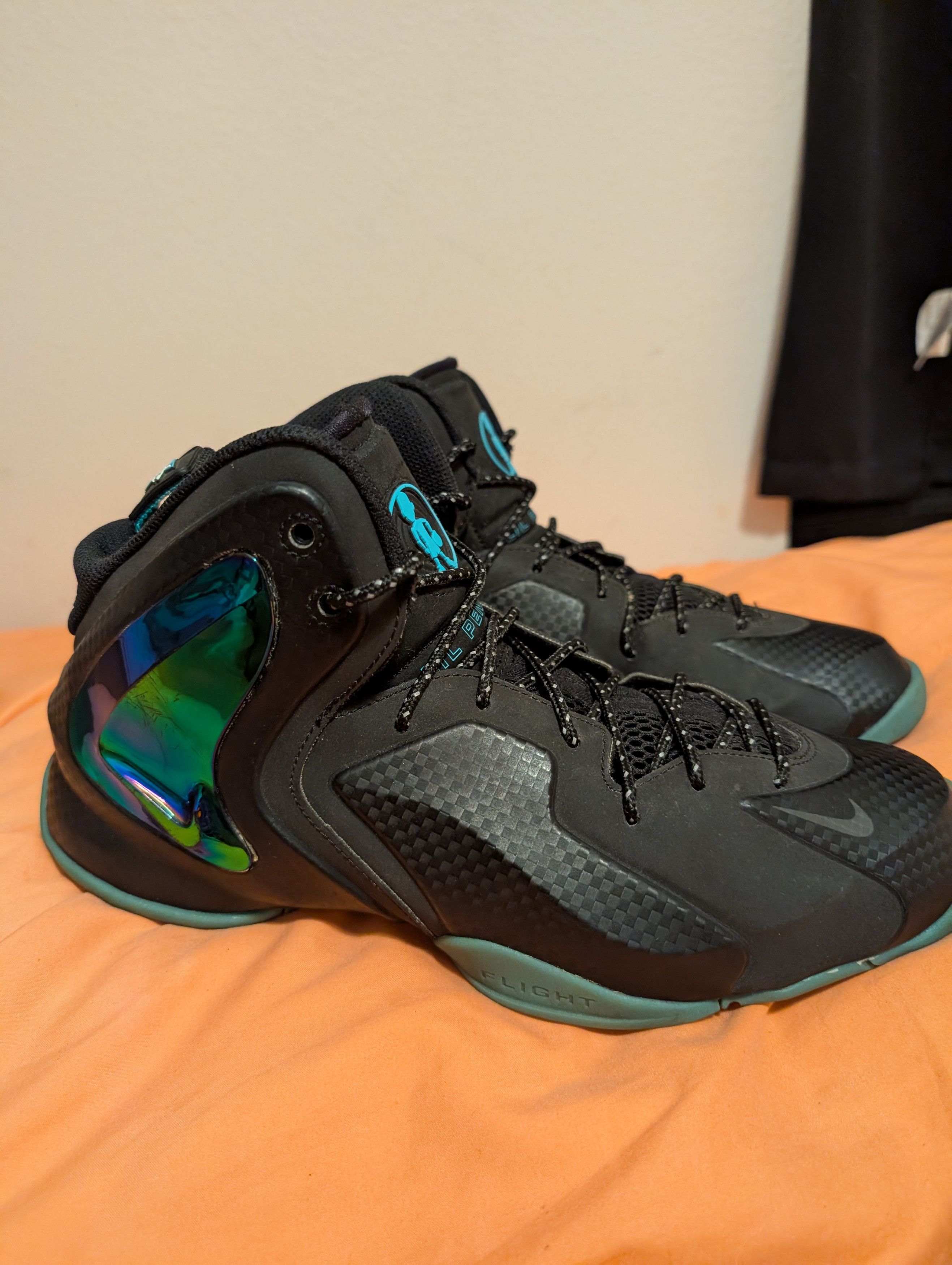 Nike Nike Lil Penny Posite " Hyper Jade " 2014 Size US 10.5 / EU 43-44 - 6 Thumbnail