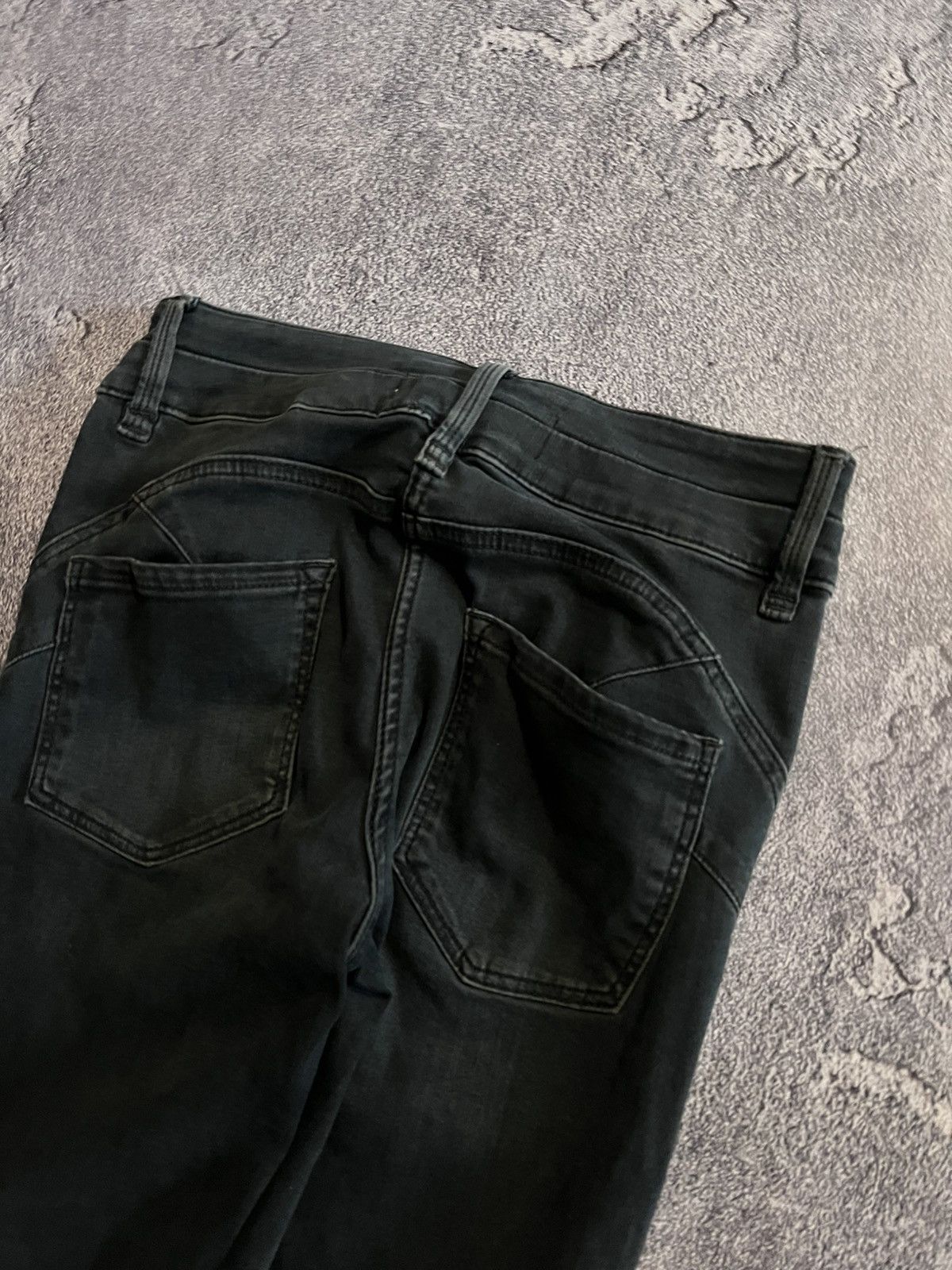 Vintage SWAG Avant Garde Streetwear Sexy Glamour Fit Y2K Grunge Size US 31 - 3 Thumbnail