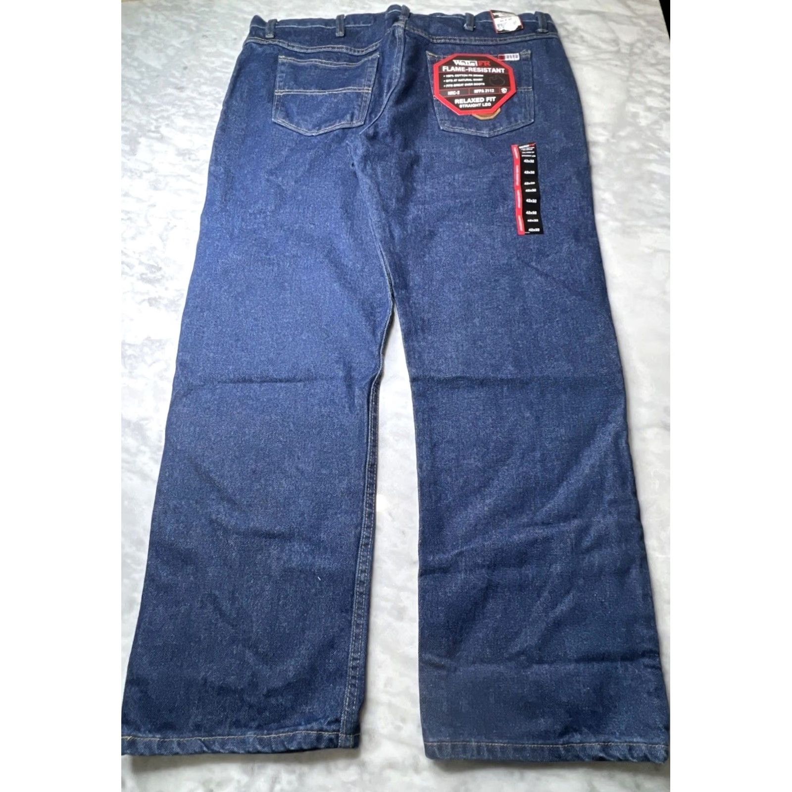 Walls Walls FR Mens Jeans 42x32 Relaxed Fit Over Boots Flame-Resistant NWT Size US 42 / EU 58 - 6 Thumbnail
