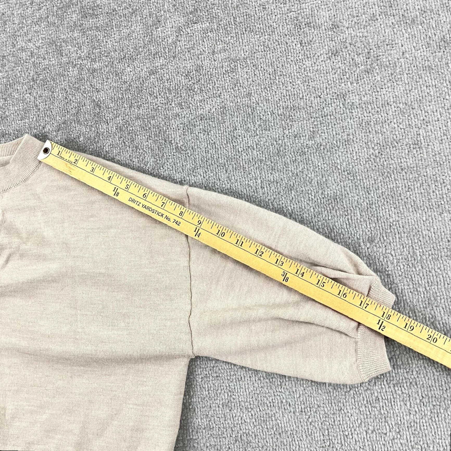 Vintage The Reset R Label Sweater Womens Medium Brown 100% Wool Split Neck Casual Preppy Size M / US 6-8 / IT 42-44 - 6 Thumbnail