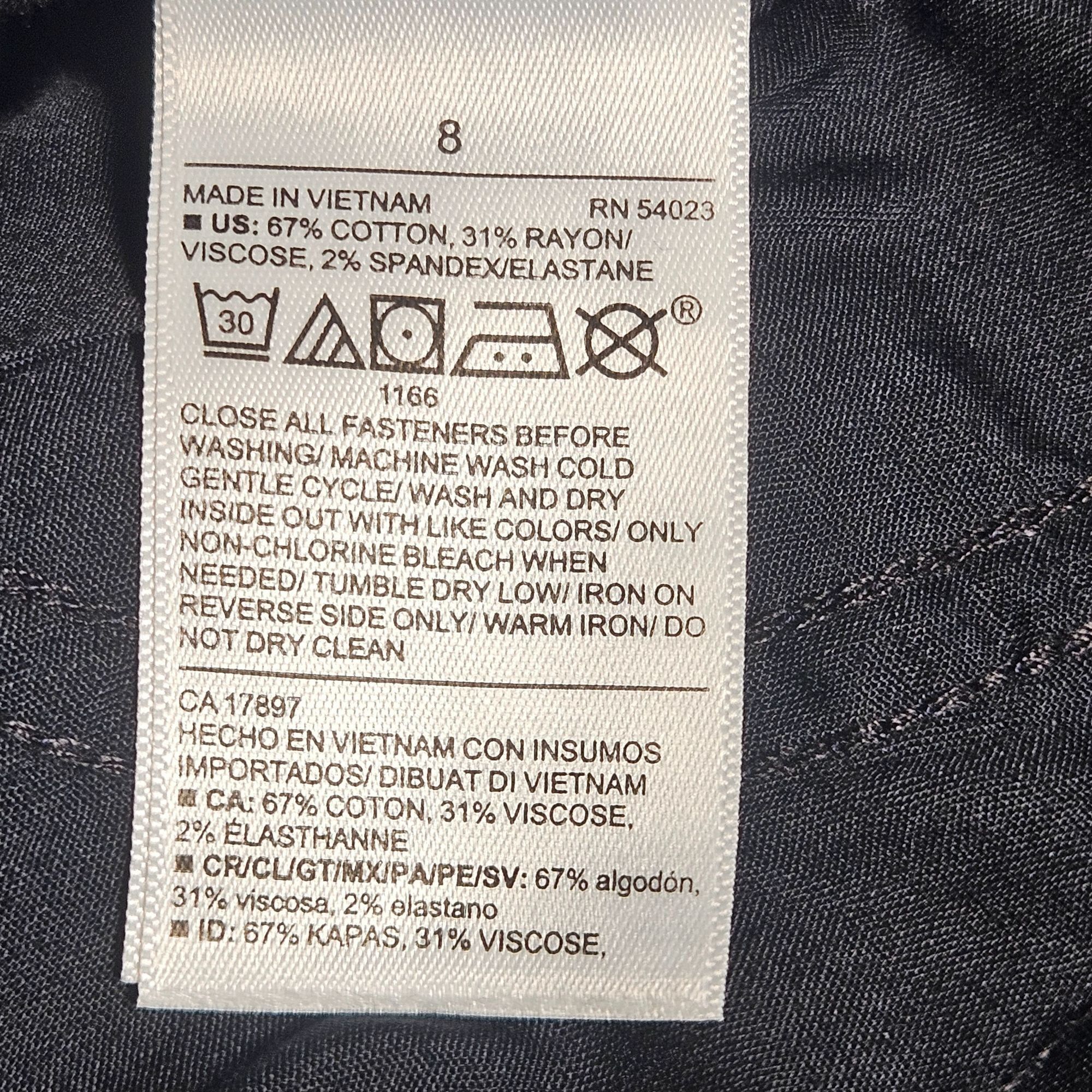 Old Navy Old Navy Women Corduroy Skirt Navy 8 Dark Academia Quiet Lux Size 30" / US 8 / IT 44 - 7 Thumbnail