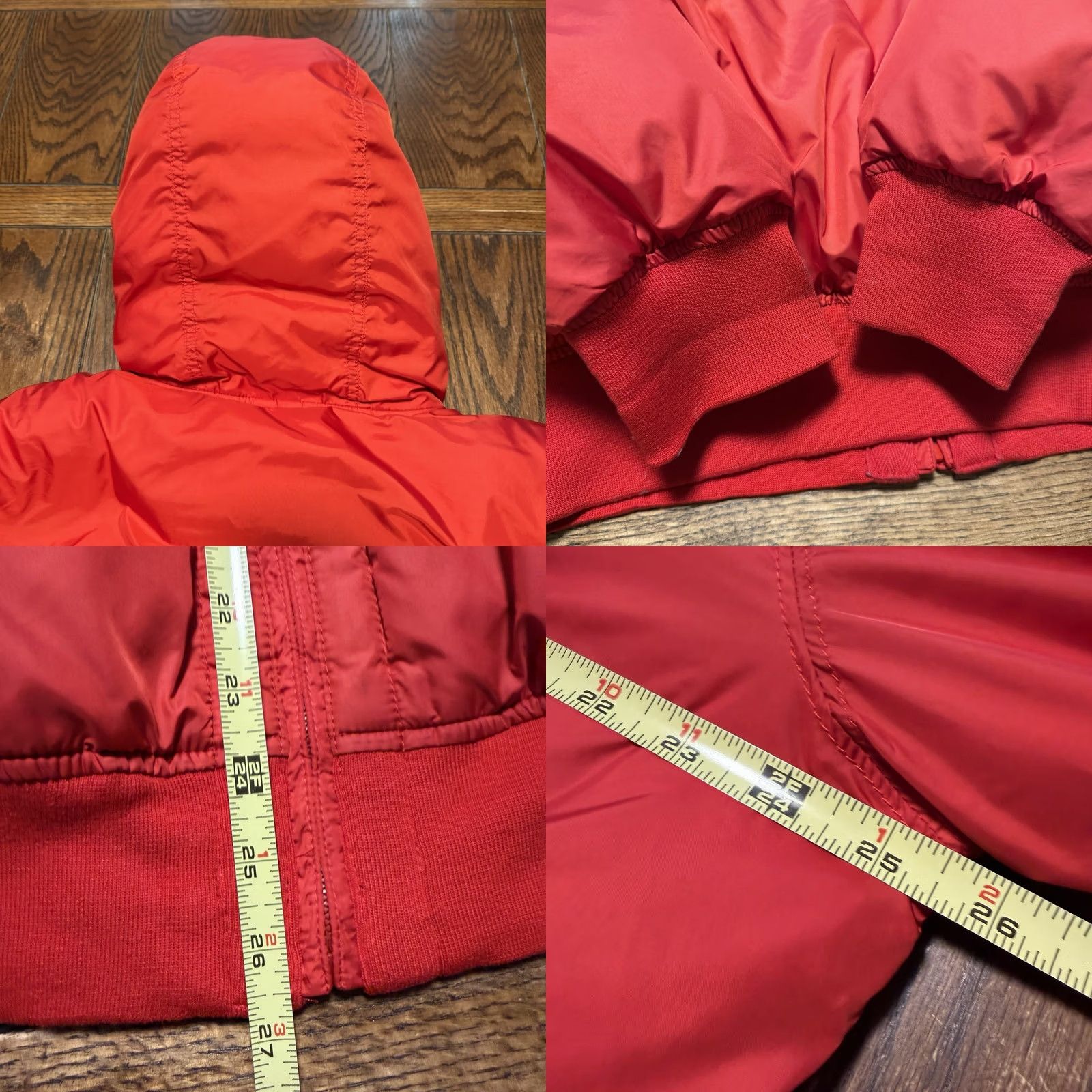 Polo Ralph Lauren VTG 90s Polo Ralph Lauren Feather Down Red Puffer Jacket XL Full Zip Ski Winter Jacket Size US XL / EU 56 / 4 - 8 Thumbnail
