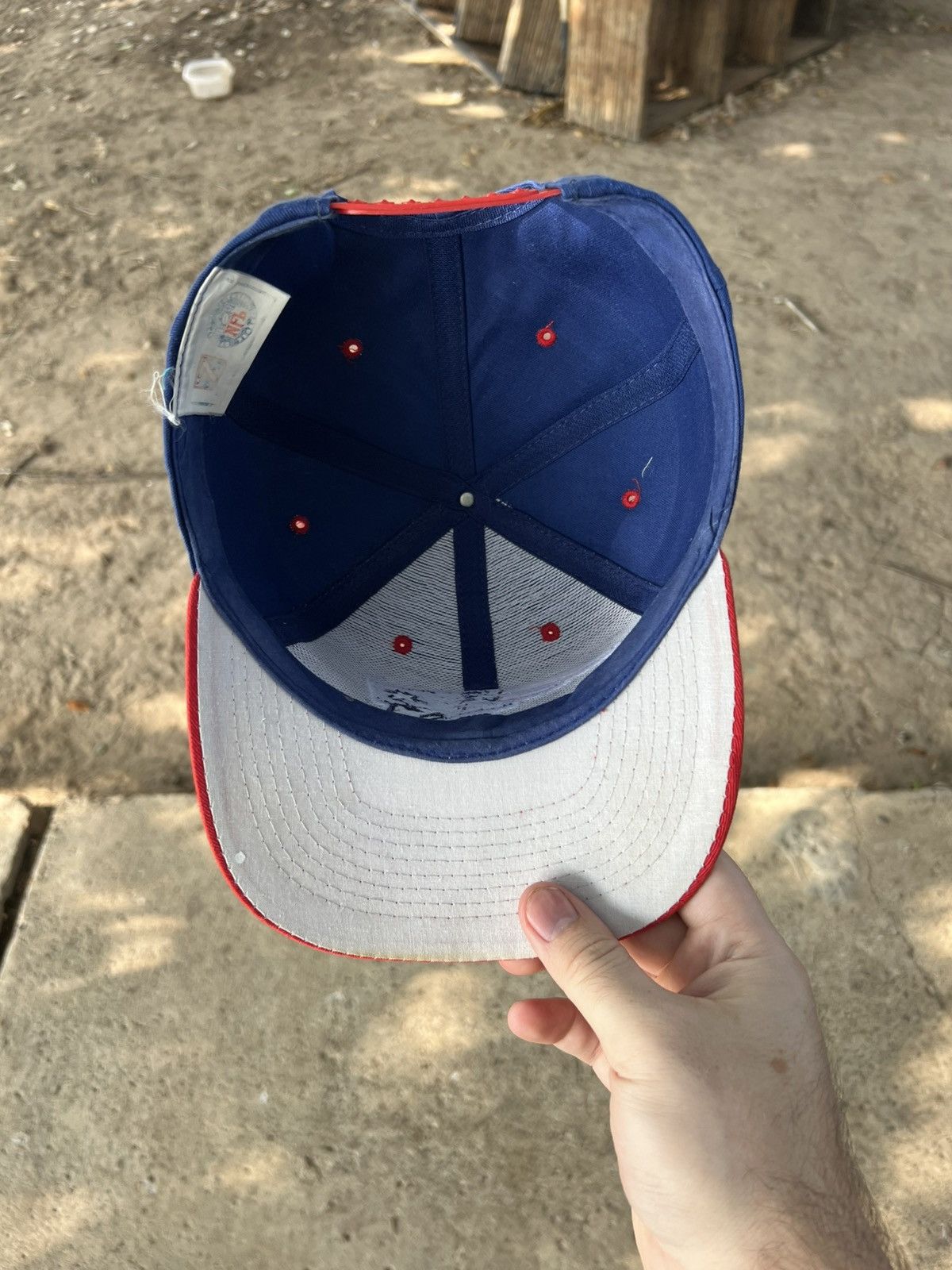 Sports Specialties × Vintage Vintage NFL New England Patriots SnapBack Hat Size ONE SIZE - 2 Thumbnail