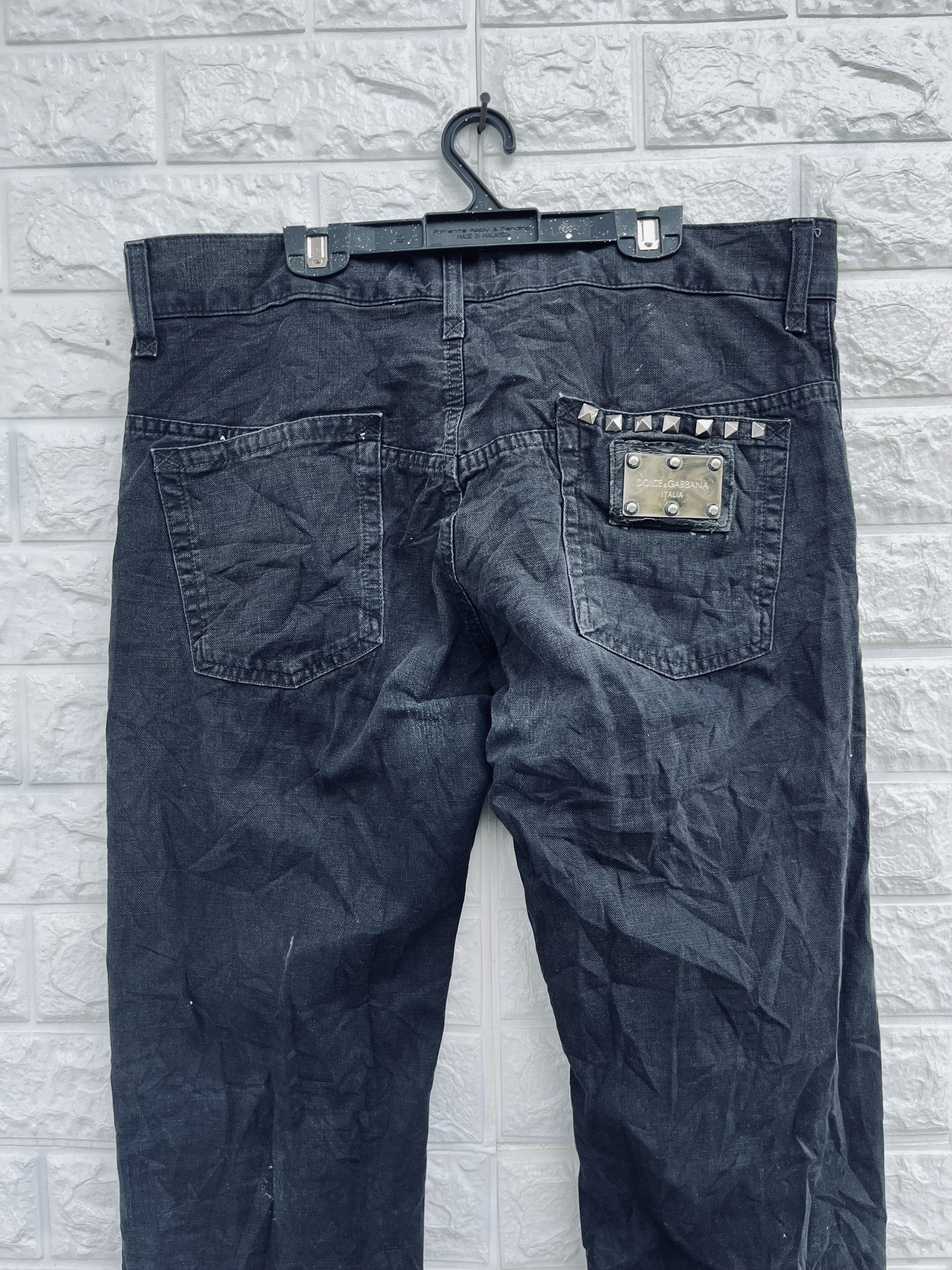 Dolce & Gabbana × Vintage Vintage Dolce & Gabbana Big Logo Zipper Fashion Style Size US 34 / EU 50 - 9 Thumbnail