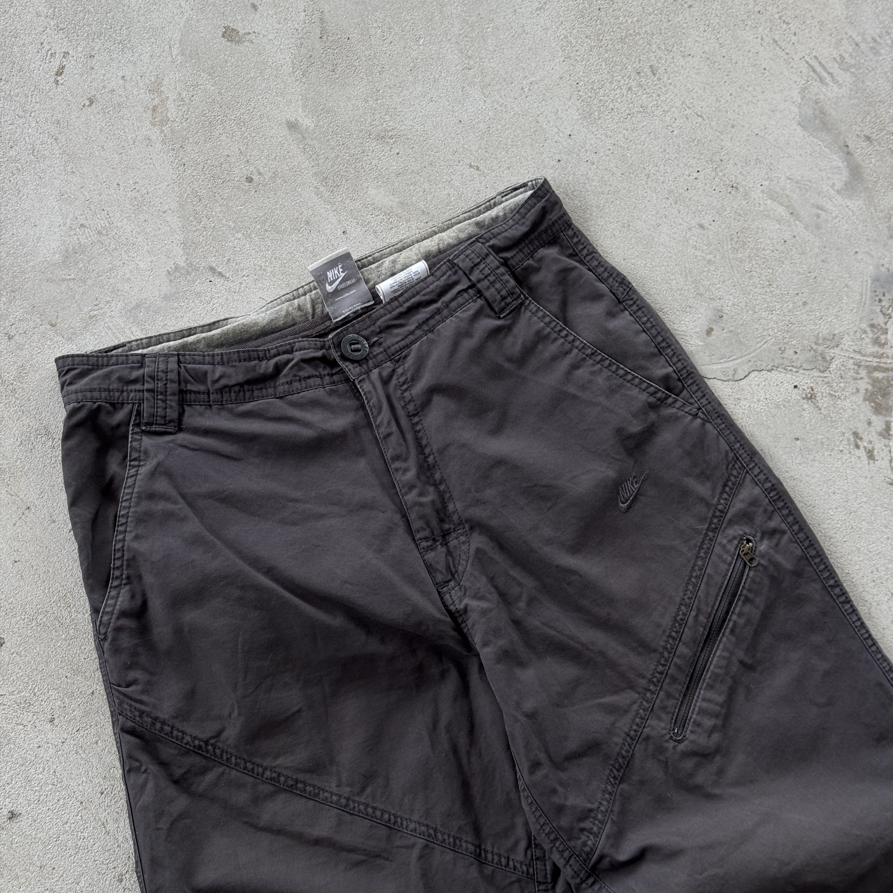 Nike Vintage 90s Nike Small Swoosh Cargo Pants Size US 30 / EU 46 - 3 Thumbnail