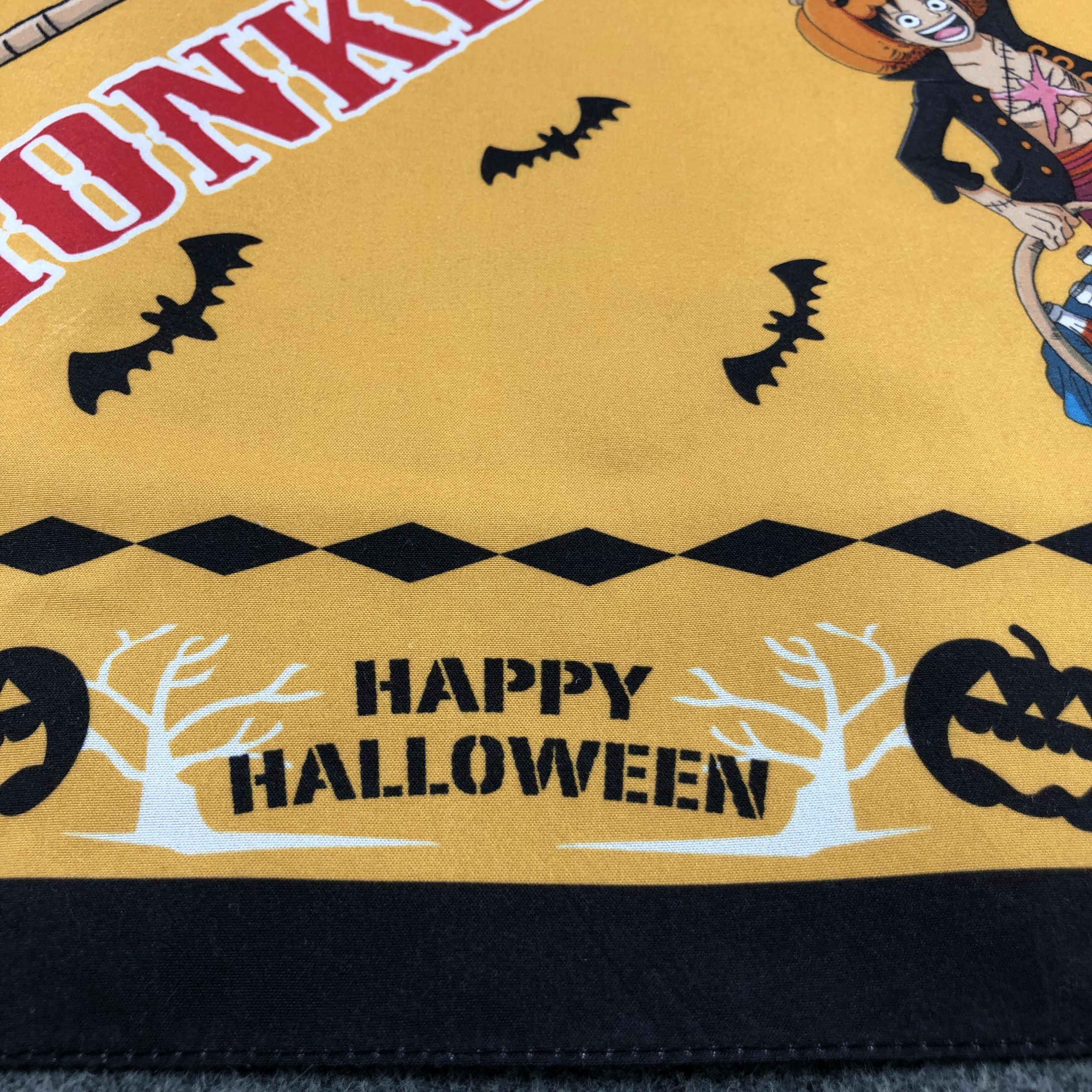 Anime × Japanese Brand × One Piece One Piece Halloween Handkerchief Neckerchief Bandana X29 Size ONE SIZE - 2 Thumbnail
