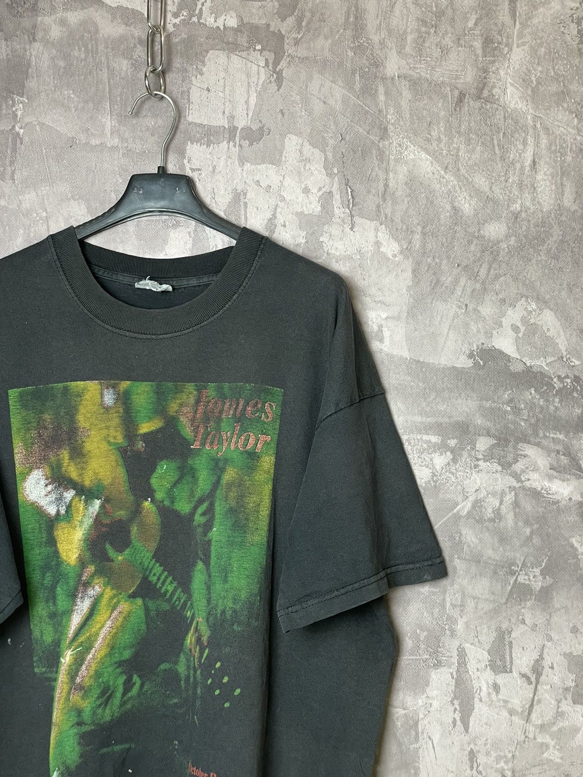 Band Tees × Vintage Vintage 90s James Taylor Tisbury Tour T Shirt Size US XL / EU 56 / 4 - 3 Thumbnail