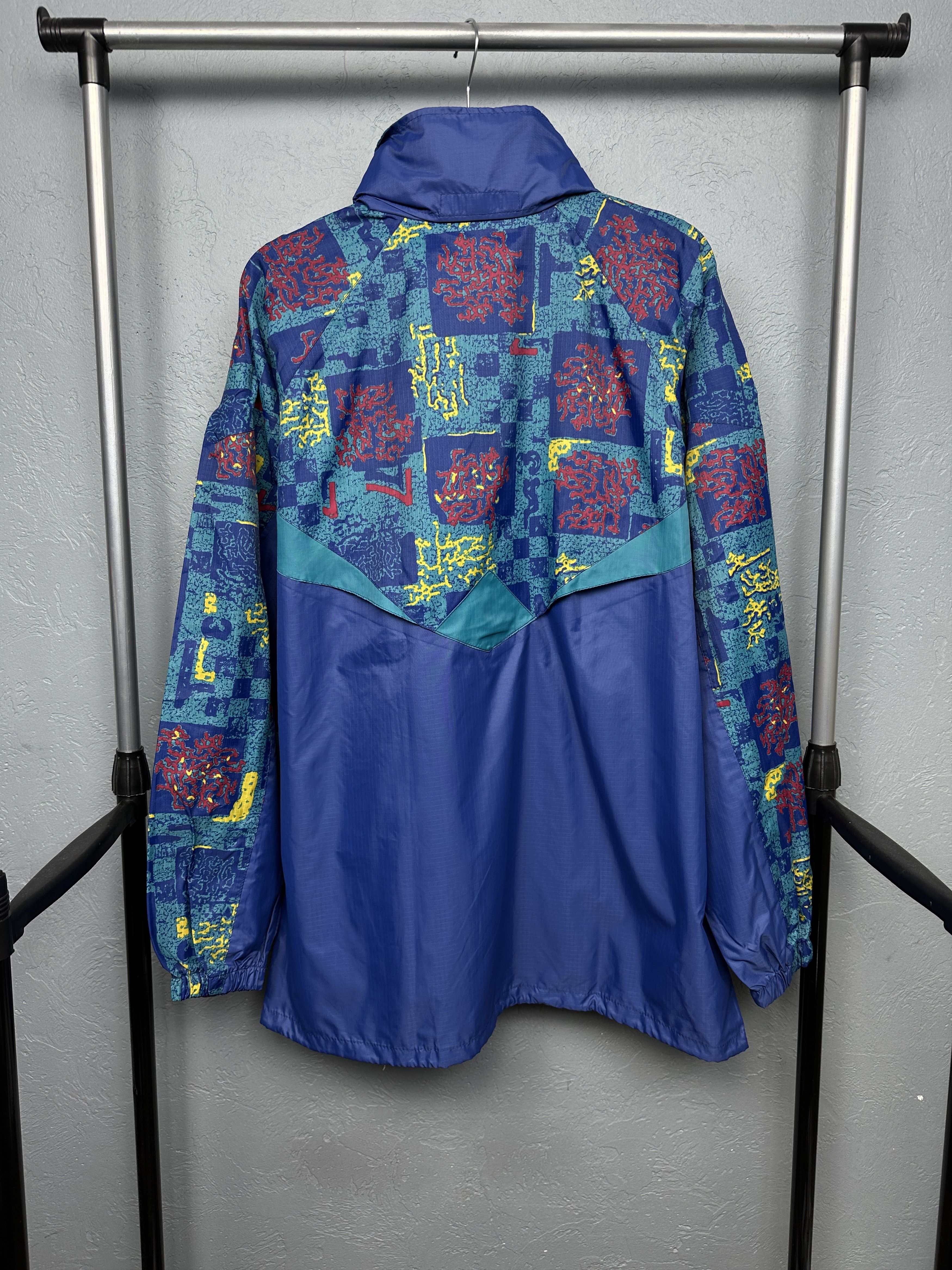 K-Way K-Way Vintage Mens Windbreaker Nylon Jacket Size US XL / EU 56 / 4 - 8 Thumbnail