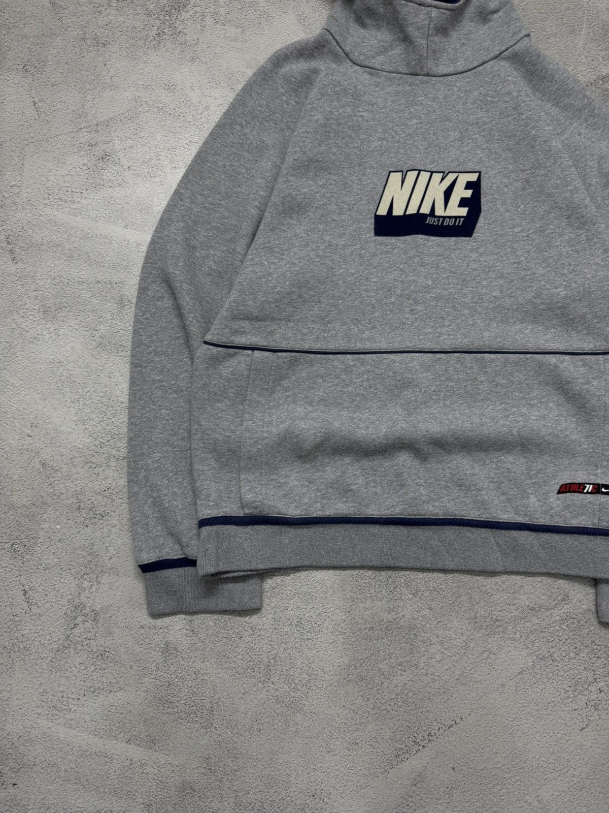 Nike Vintage Y2k Nike Swoosh 🔥 Spell Out Big Logo Hoodie 90’s Size US S / EU 44-46 / 1 - 8 Thumbnail