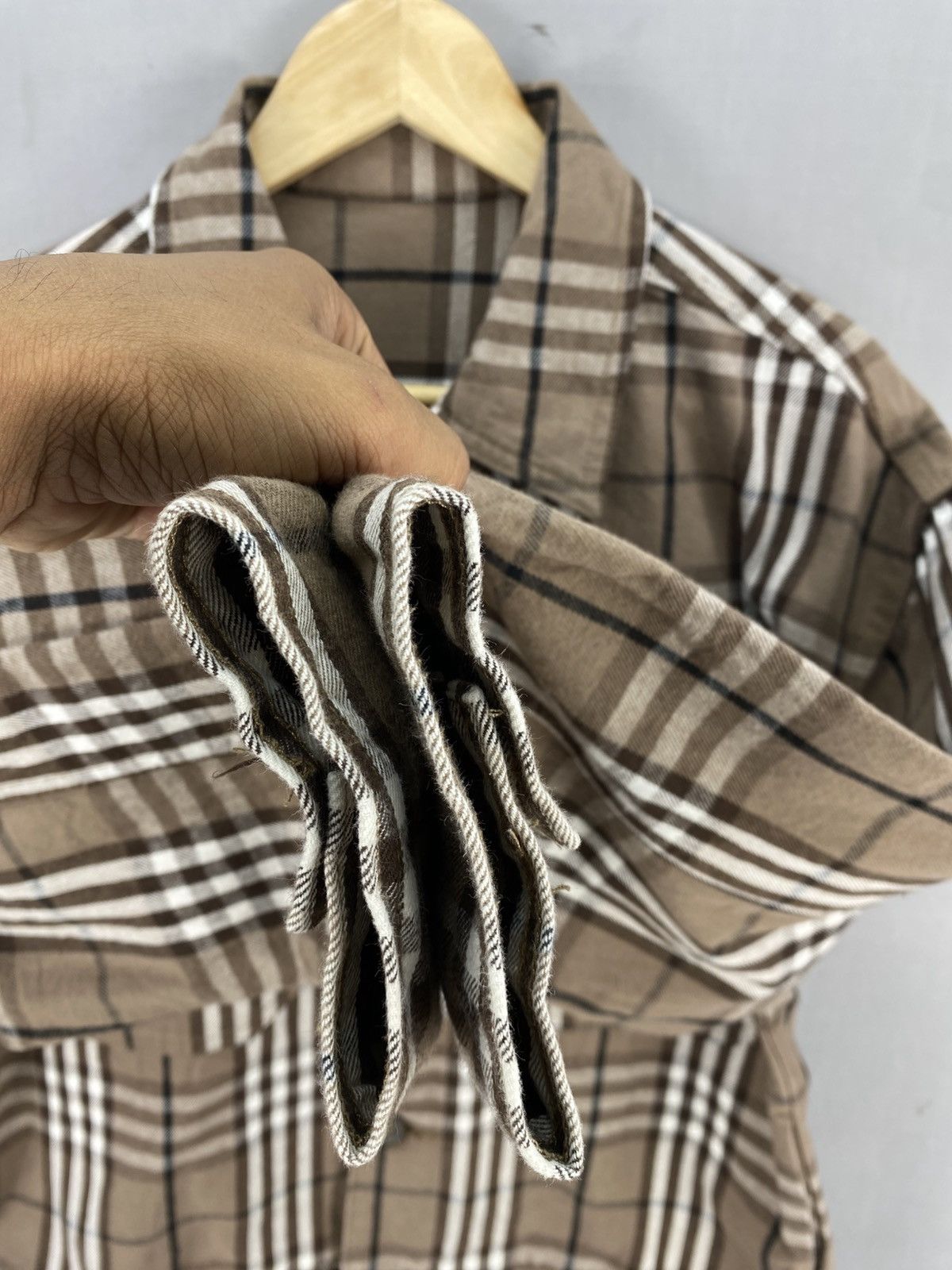 GU GU Nova Check Double Pocket Button Up Jacket Size US L / EU 52-54 / 3 - 8 Thumbnail