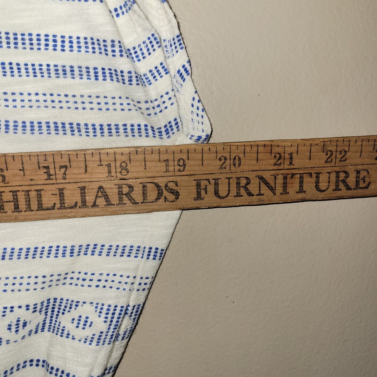 Lucky Brand Lucky Brand Summer White Blue Dress Size Large Aztec Boho Size L / US 10 / IT 46 - 4 Thumbnail
