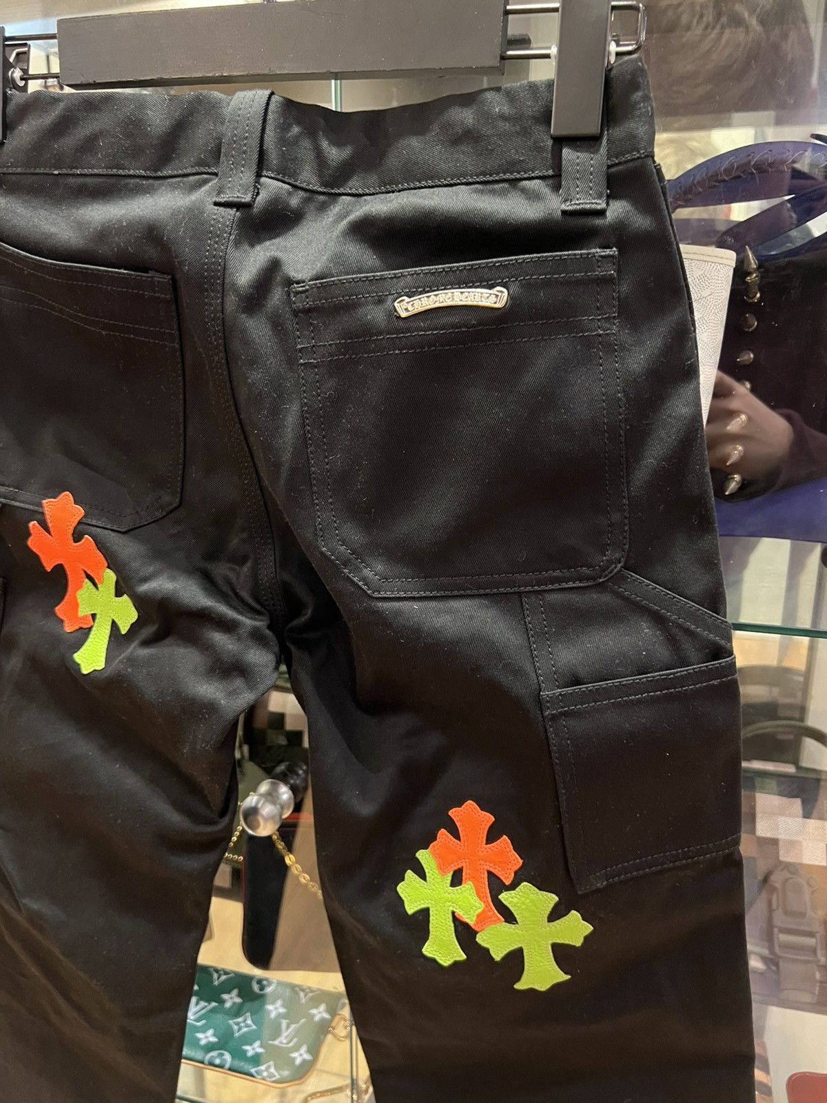 Chrome Hearts Chrome Hearts Cross Patch Carpenter Pants Size 27" / US 4 / IT 40 - 4 Thumbnail